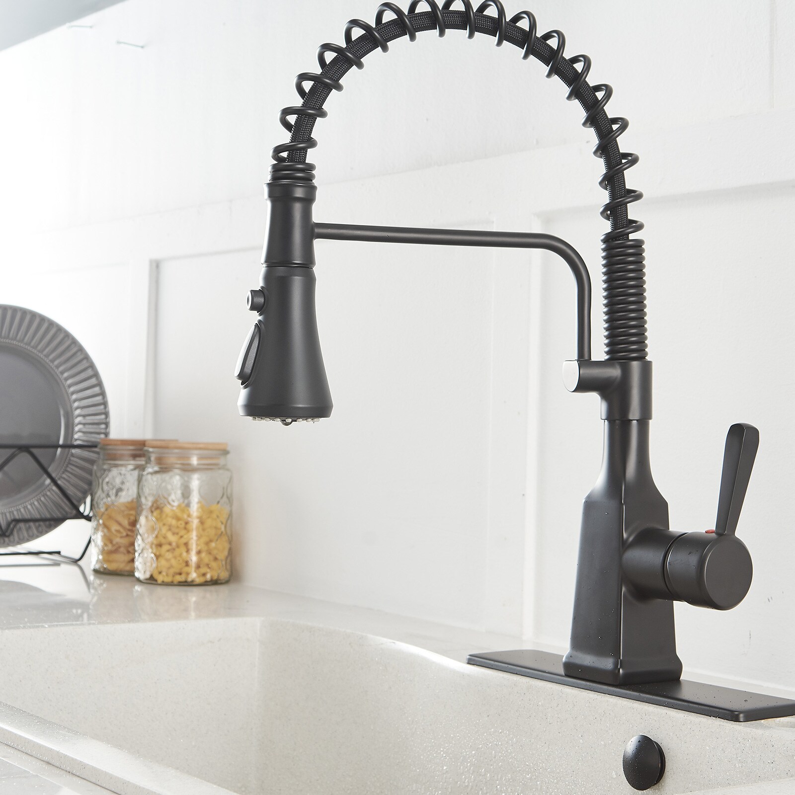 BWE A-94557-BLACK Kitchen-Faucets - View #4