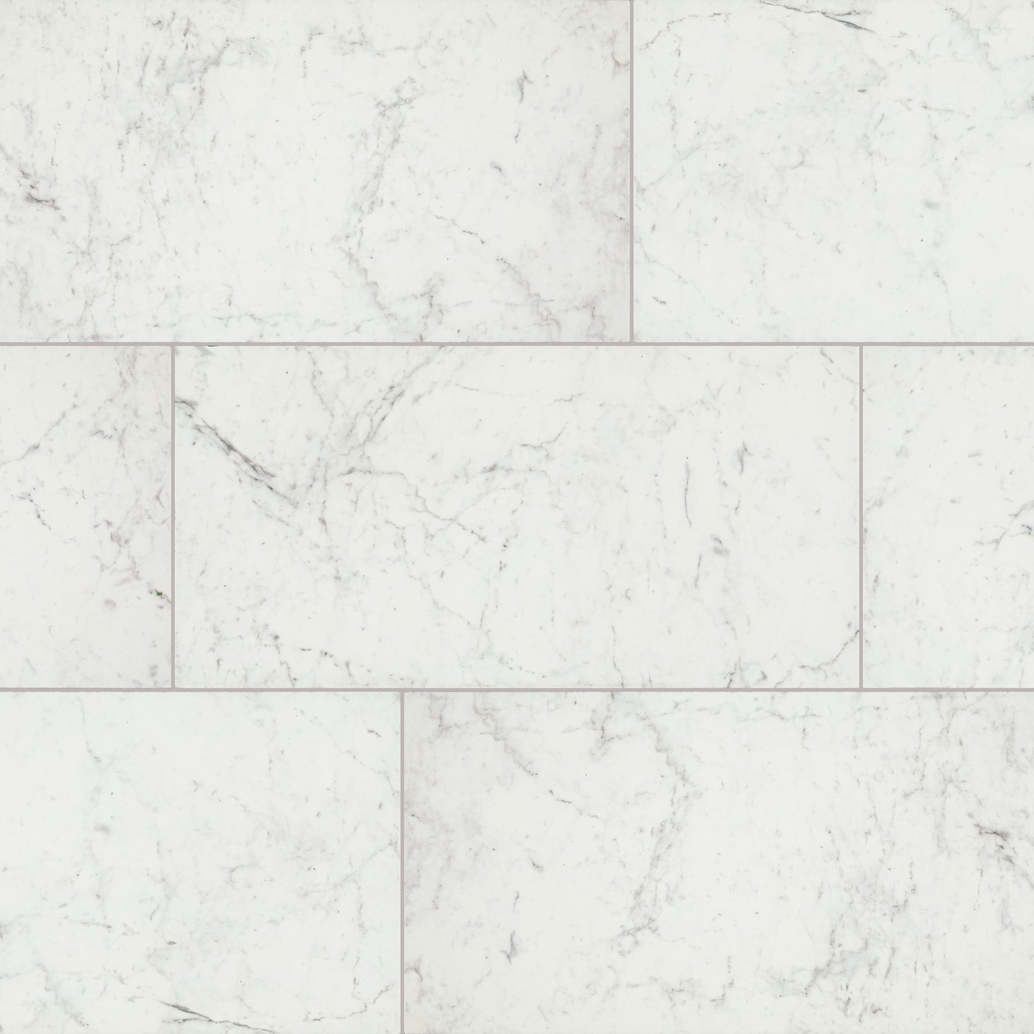 Daltile Core Classic Carrara Marble 12-in x 24-in Matte Porcelain Marble look Floor and Wall Tile ( 1.96-sq ft Piece )