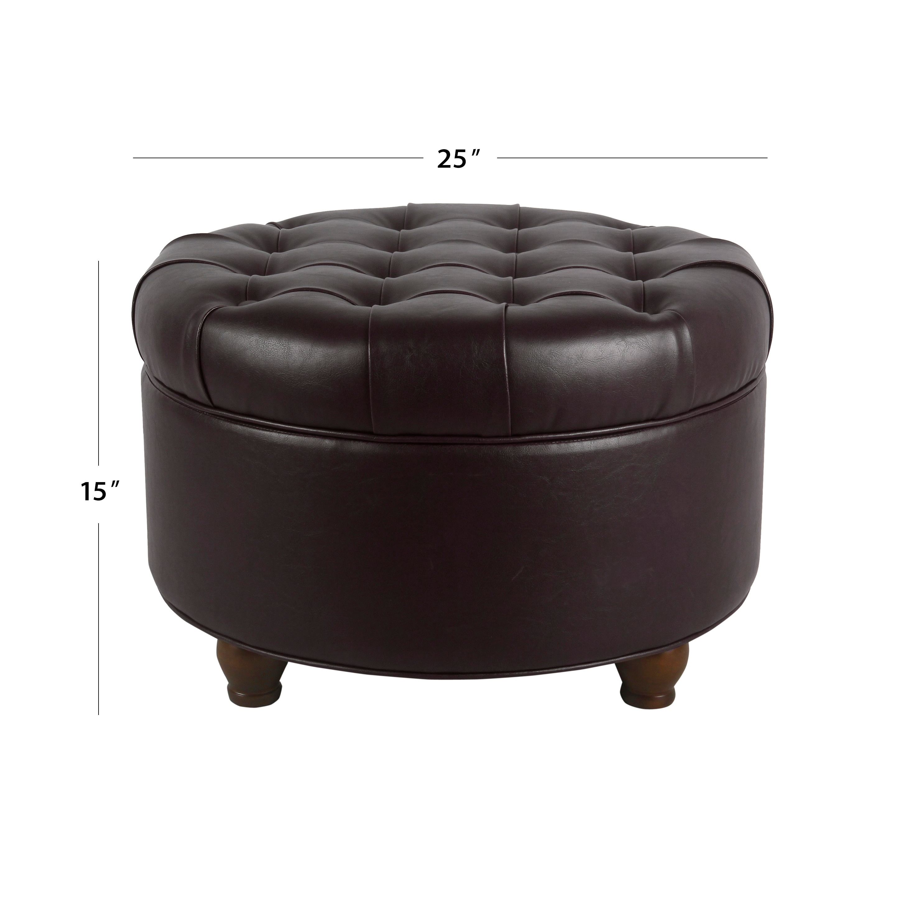 HomePop N8264-E697 Indoor-Ottomans - View #6