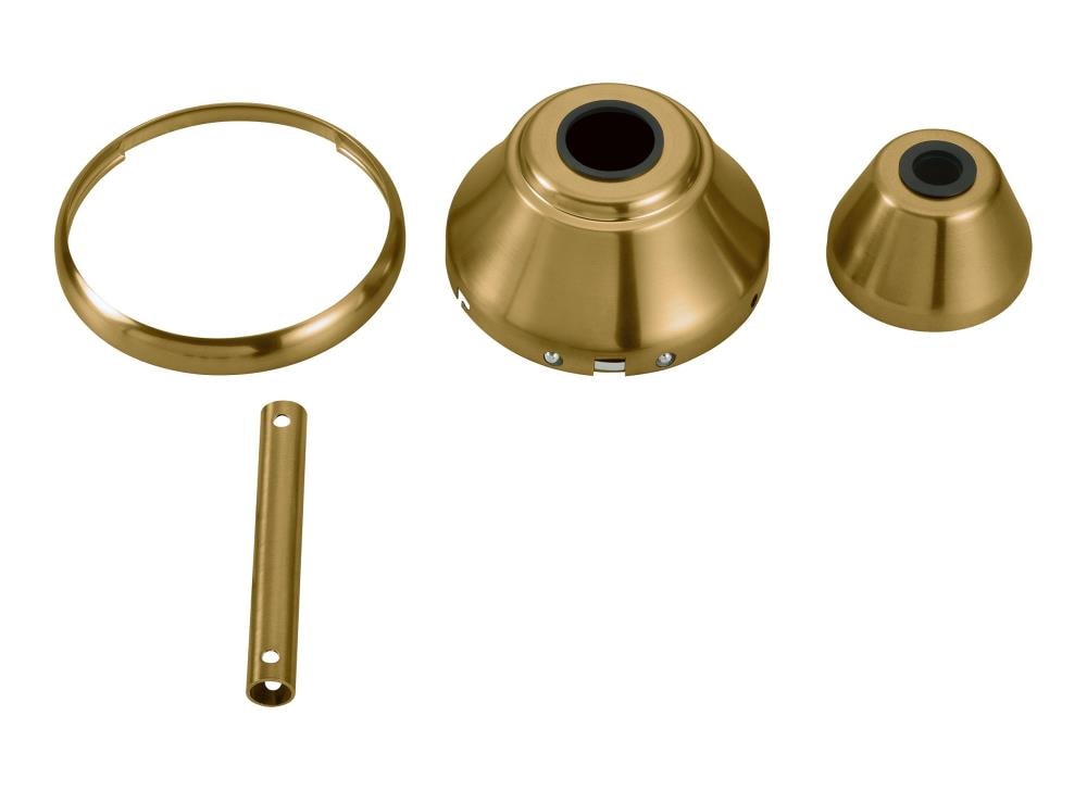Generation Lighting MCFKLED-BBS Maverick 4.25-in Burnished Brass Steel Angle Mount Capable Mounting hardware