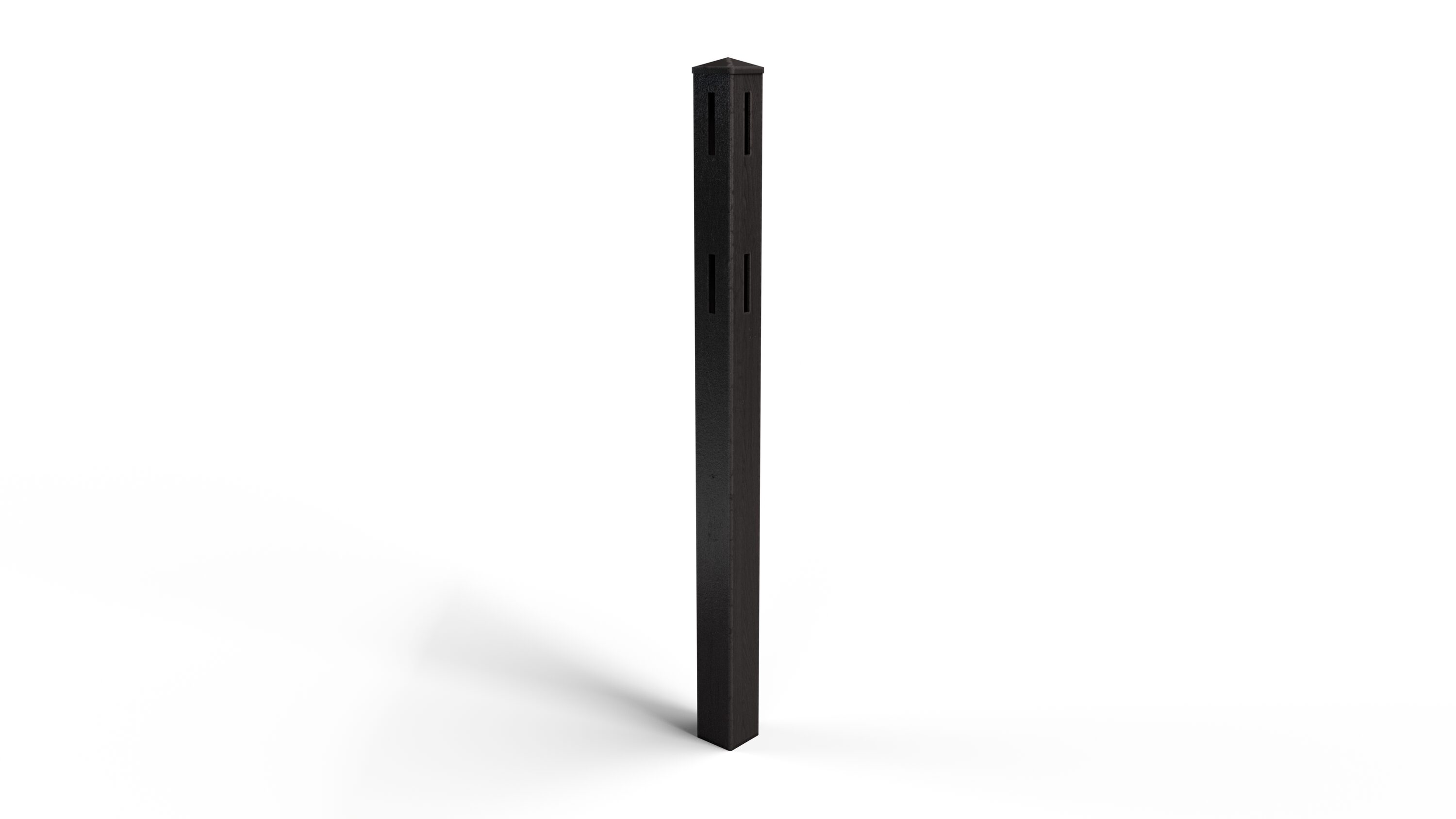 Natures Composites 2-Rail Corner Post with Post Cap for Traditional ...