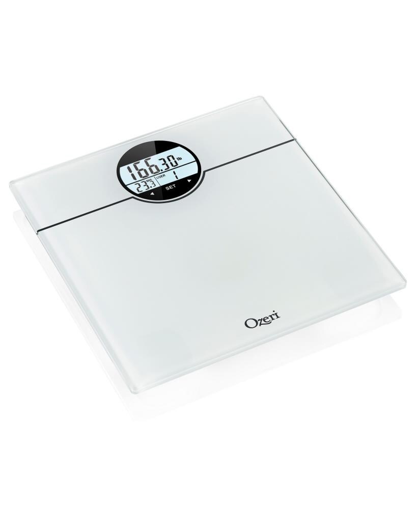 Ozeri WeightMaster II 440 lbs Digital Bath Scale with BMI and Weight Change Detection Black