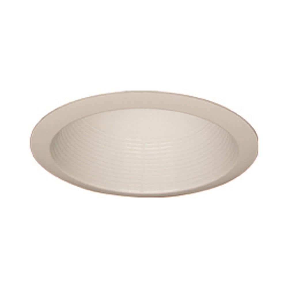 Volume Lighting V8007-6 6-in White Baffle Recessed Light Trim