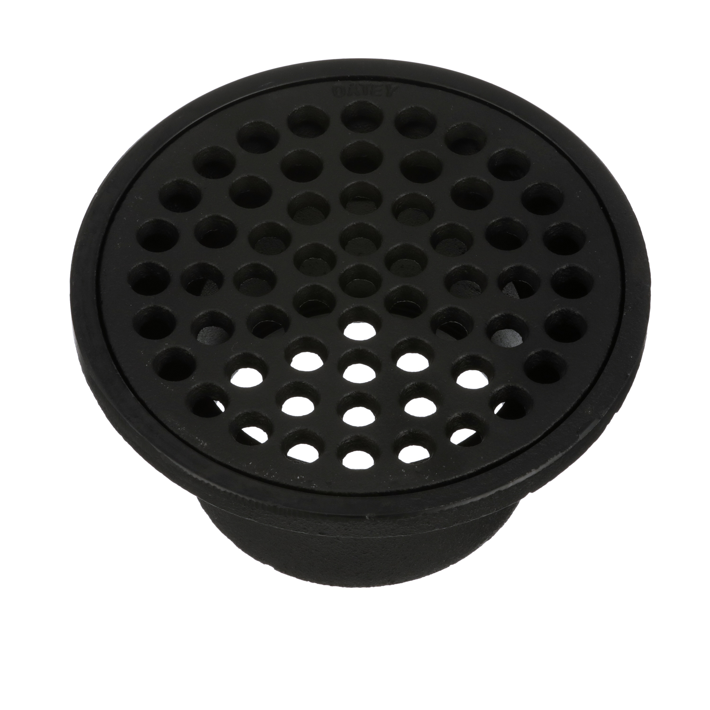 Oatey 2-in or 3-in PVC Low Profile Shower Drain with Round Chrome Strainer  in the Shower Drains department at