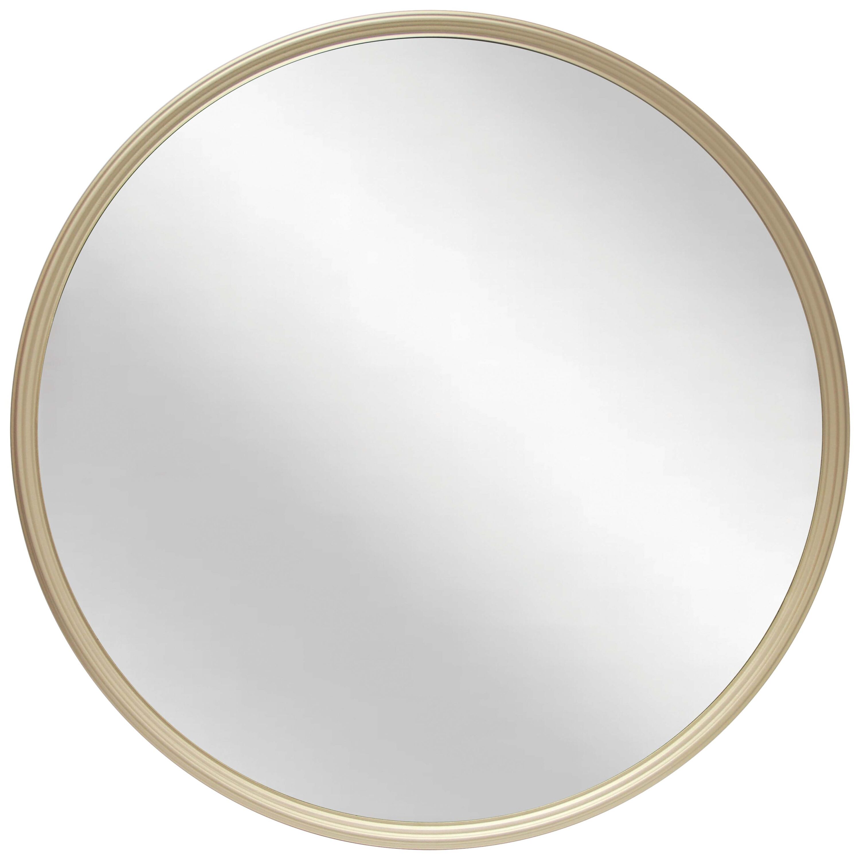 Round Mirrors Bathroom Mirror Gold - 24 Inches Circle Mirror for