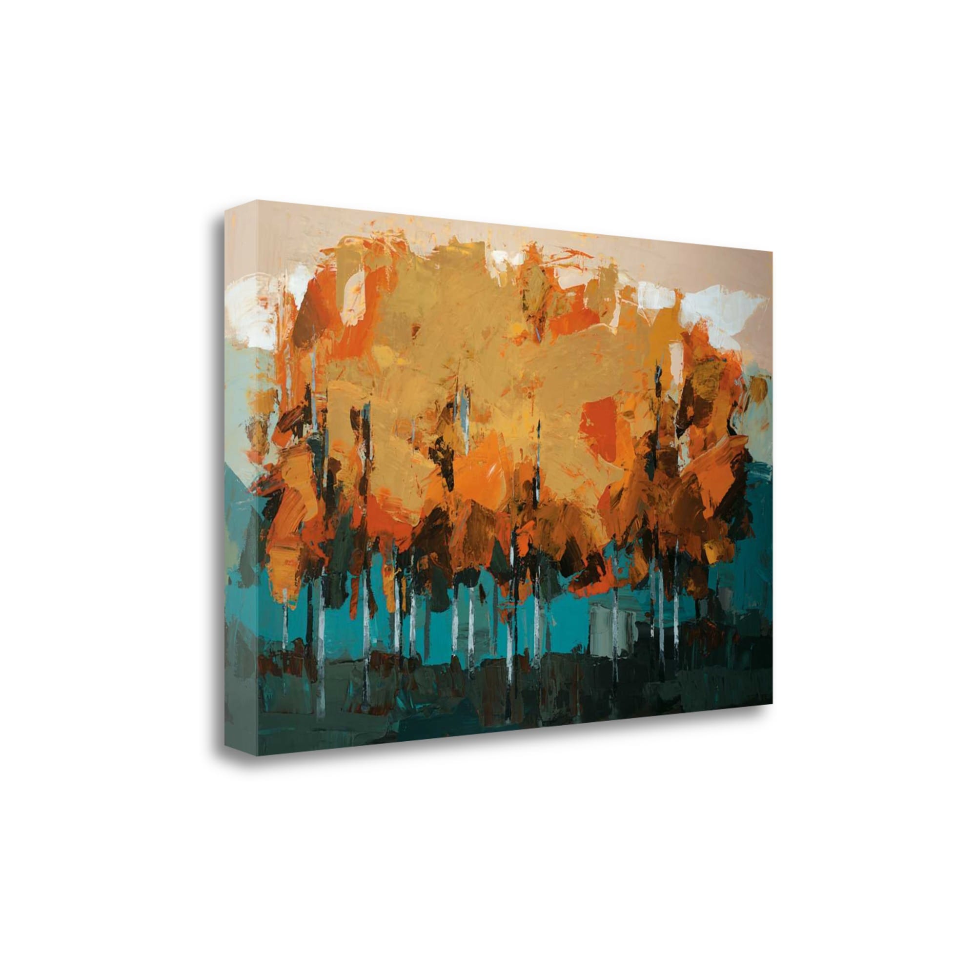 Tangletown Fine Art CA312939-2920C Stand On Slate Peter Colbert 20-in H x 29-in W Landscape Print on Canvas