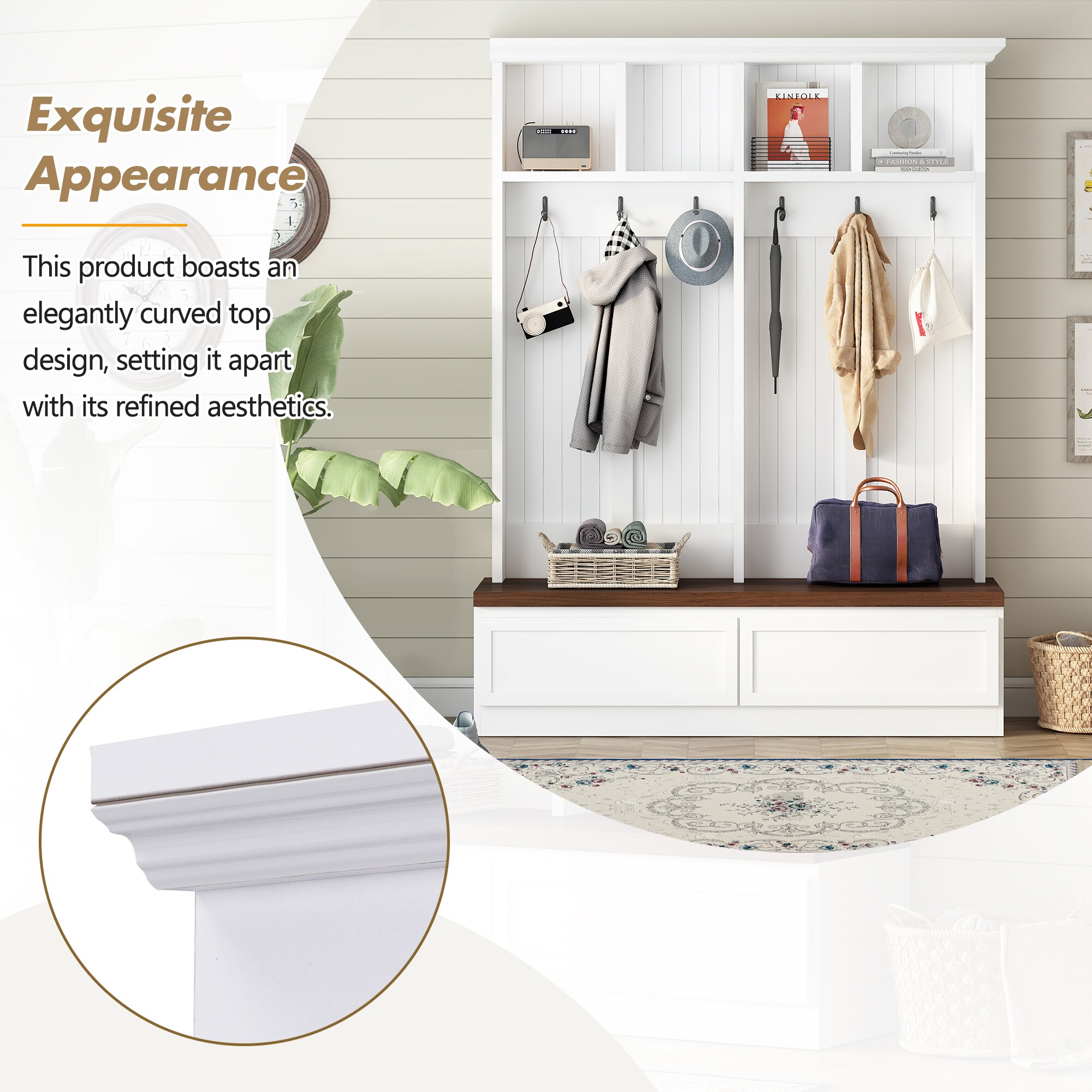 Bybafun YA2500147 Hall-Trees - View #15