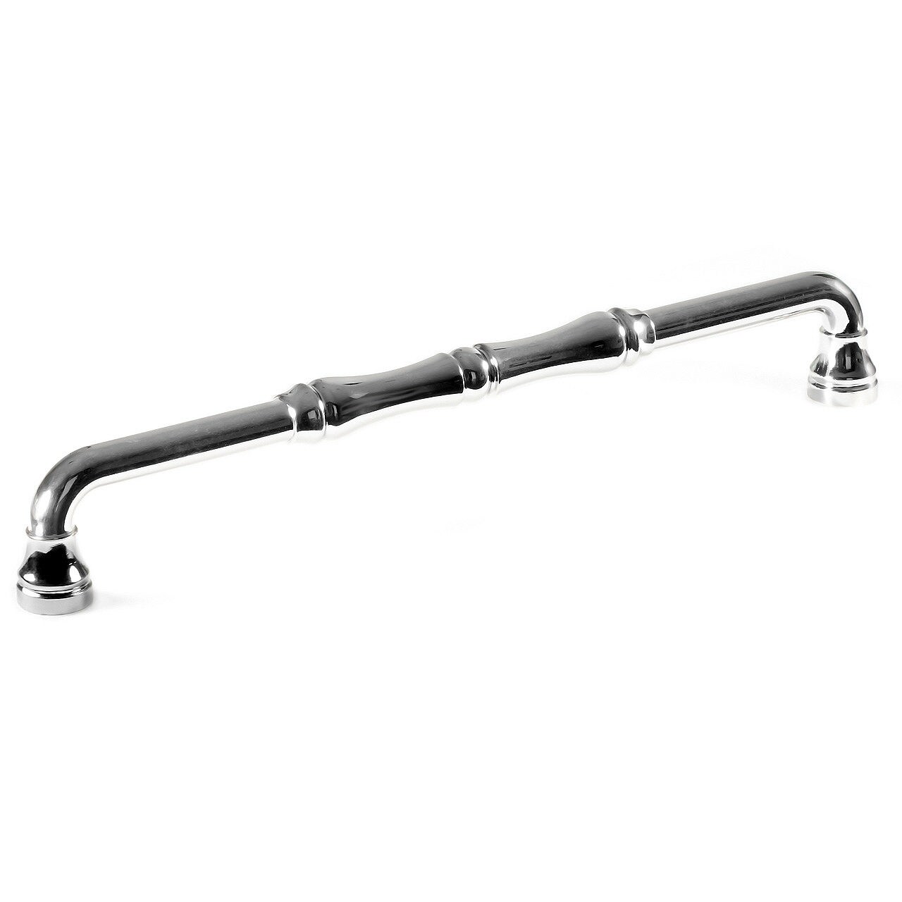 Richelieu BP740304180 Boucherville 12-in , 305mm Center to Center Polished Nickel Cylindrical Handle For Use on Appliances Drawer Pulls