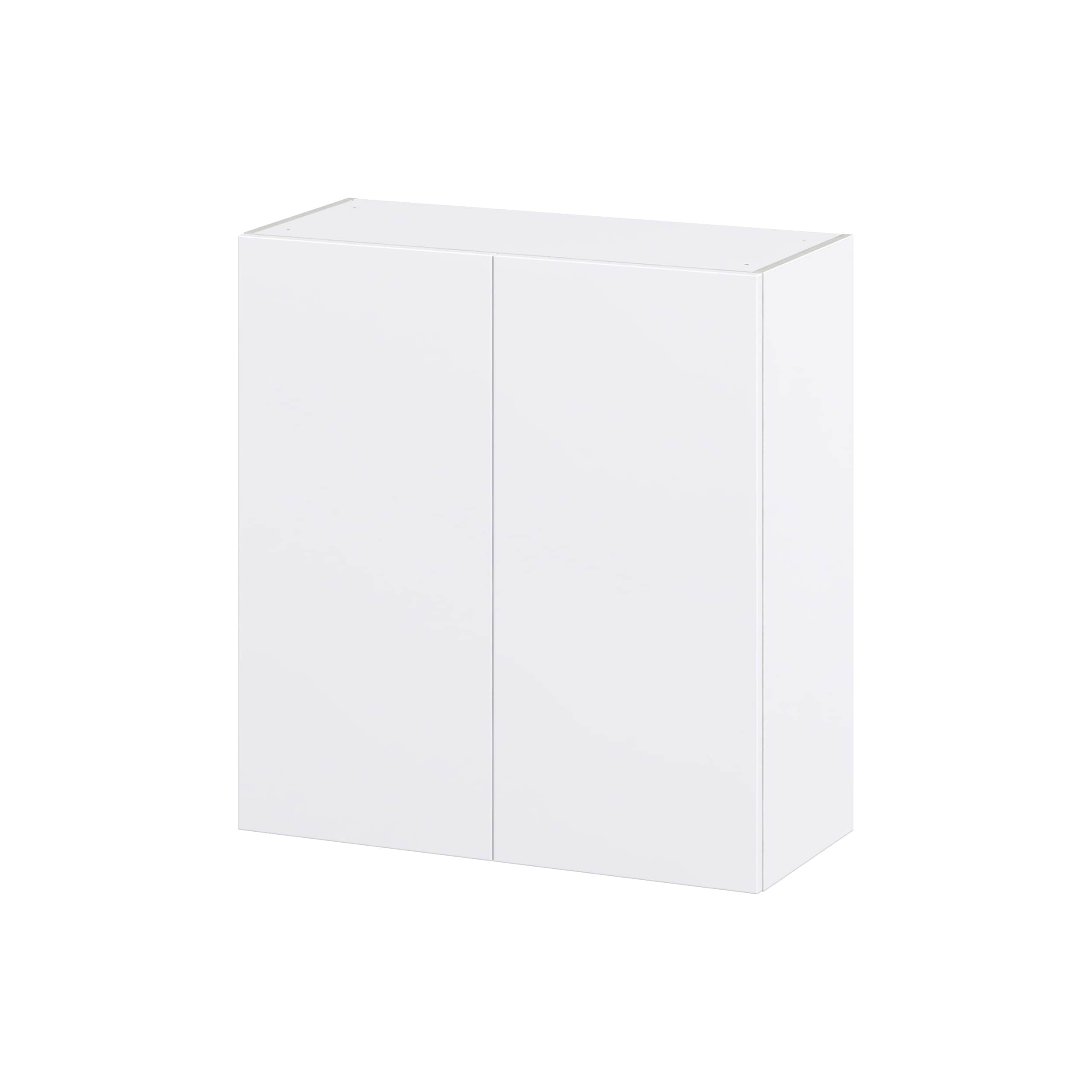 Hugo&Borg DSW3335-LA Lasalle 33-in W x 35-in H x 14-in D Bright White Slab Wall Fully assembled Cabinet (Flat Panel Slab)