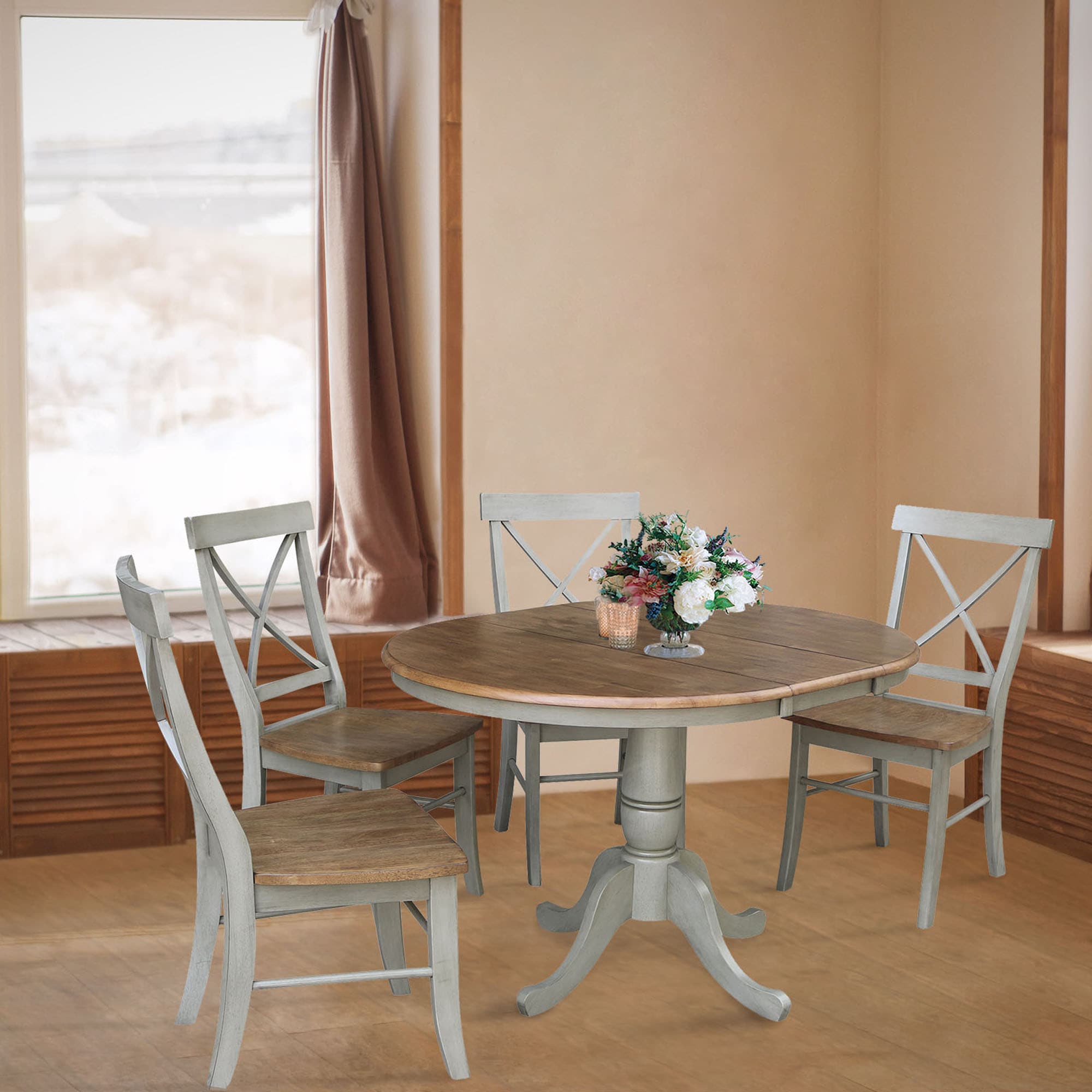 International Concepts K41-36RXT-C613-4 Dining-Sets - View #2