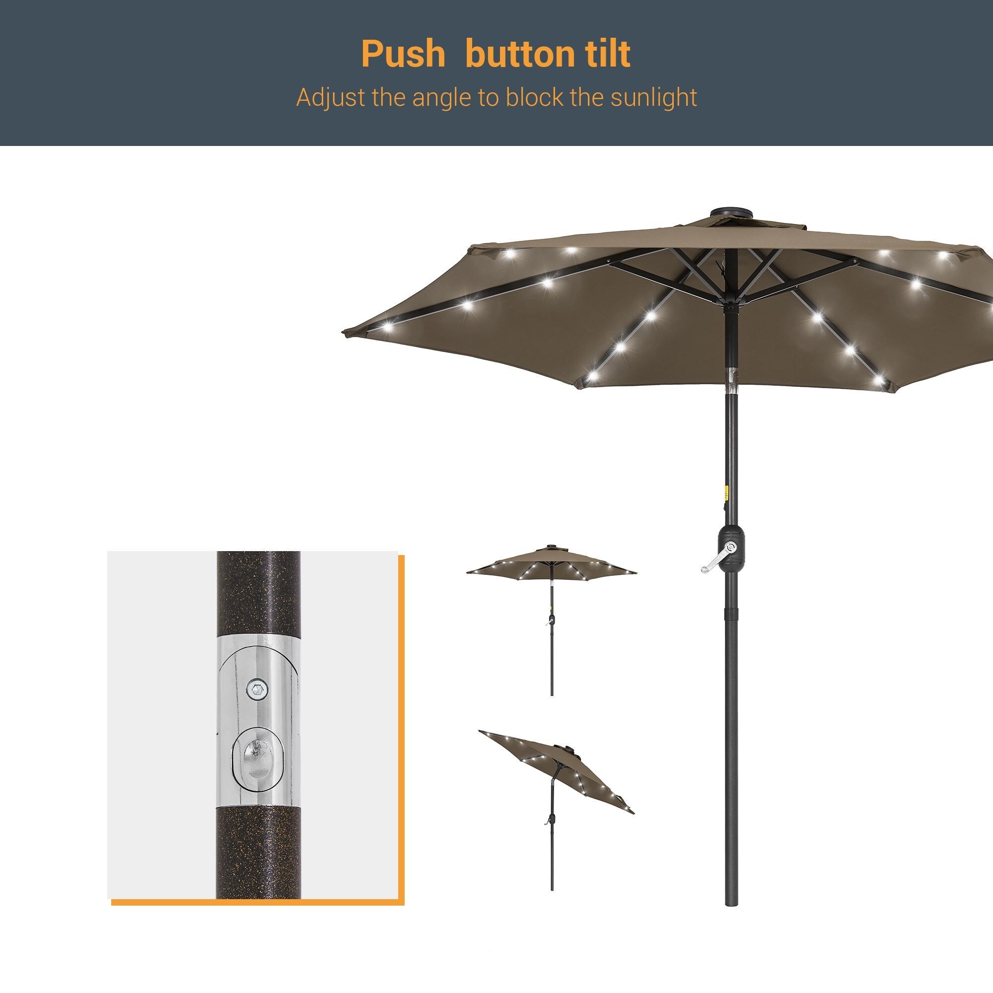 Sonkuki SD-LED90TP Umbrellas-2 - View #8