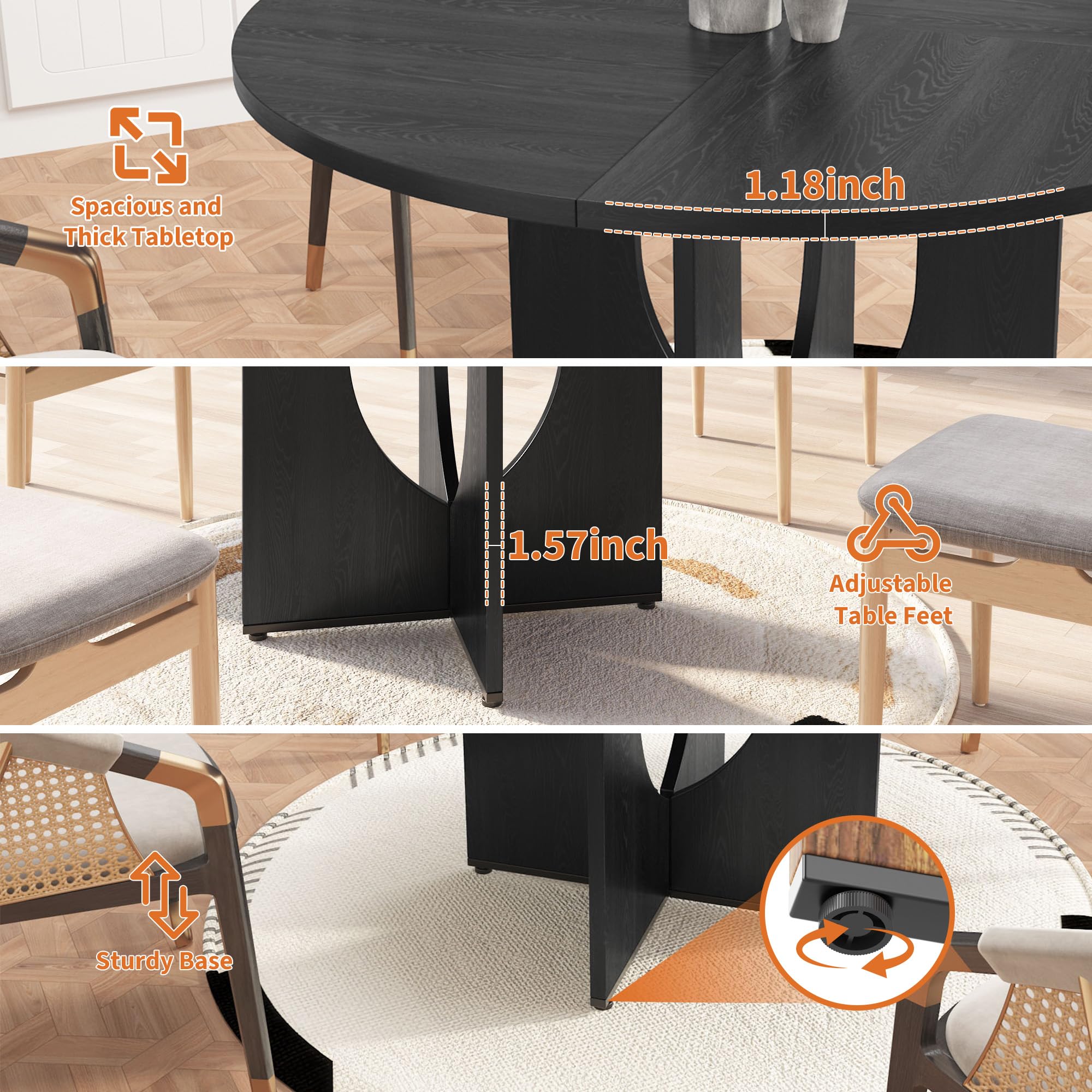 Garvee CK0-WFENM-CJB Dining-Tables - View #7