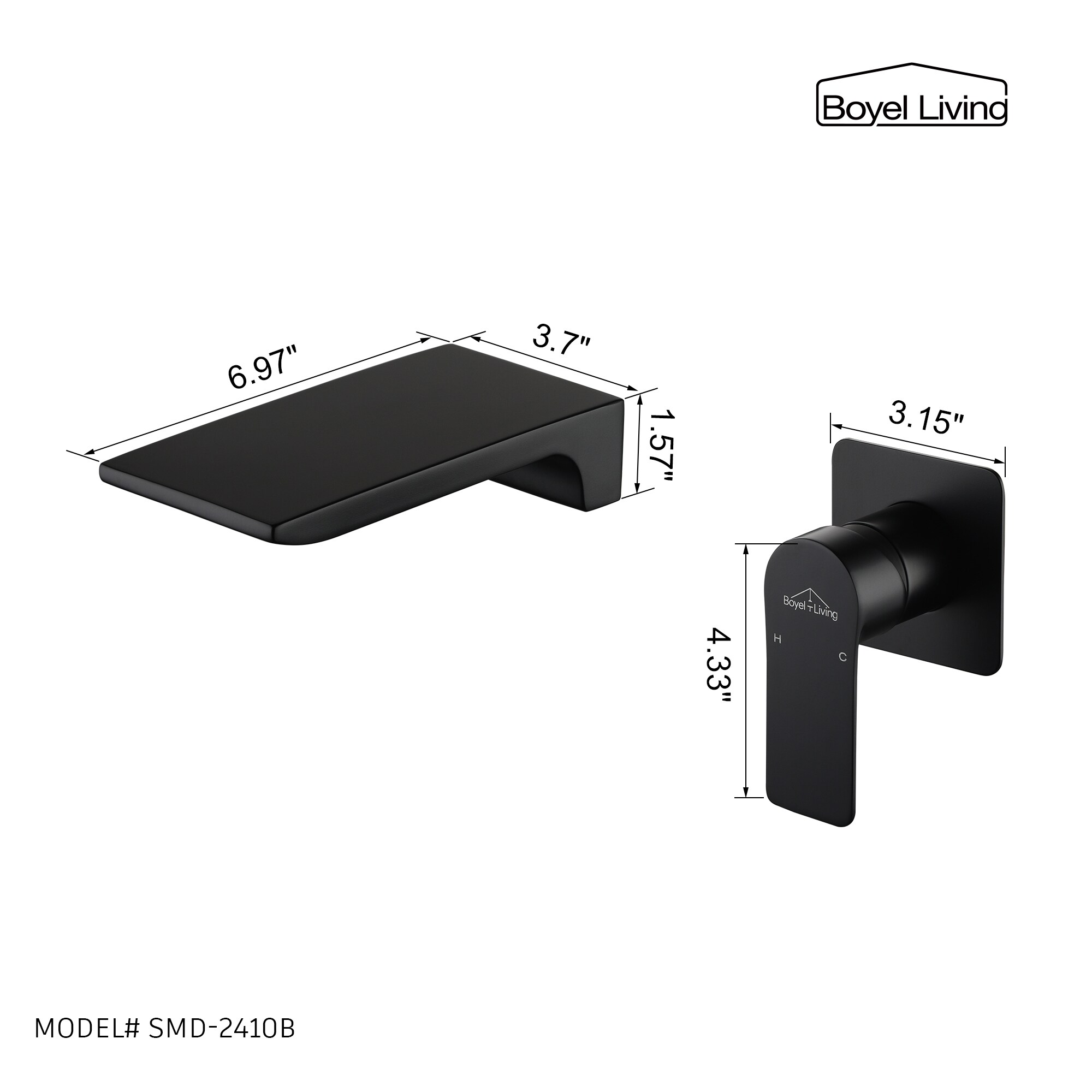 Clihome CSMD-BF24-10B Lavatory-Faucets - View #4