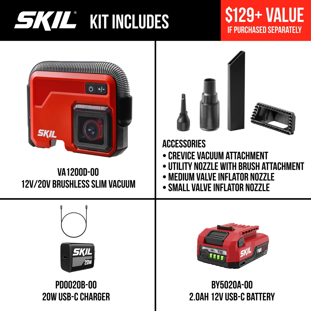 SKIL VA1200D-11 Handheld-Vacuums - View #2
