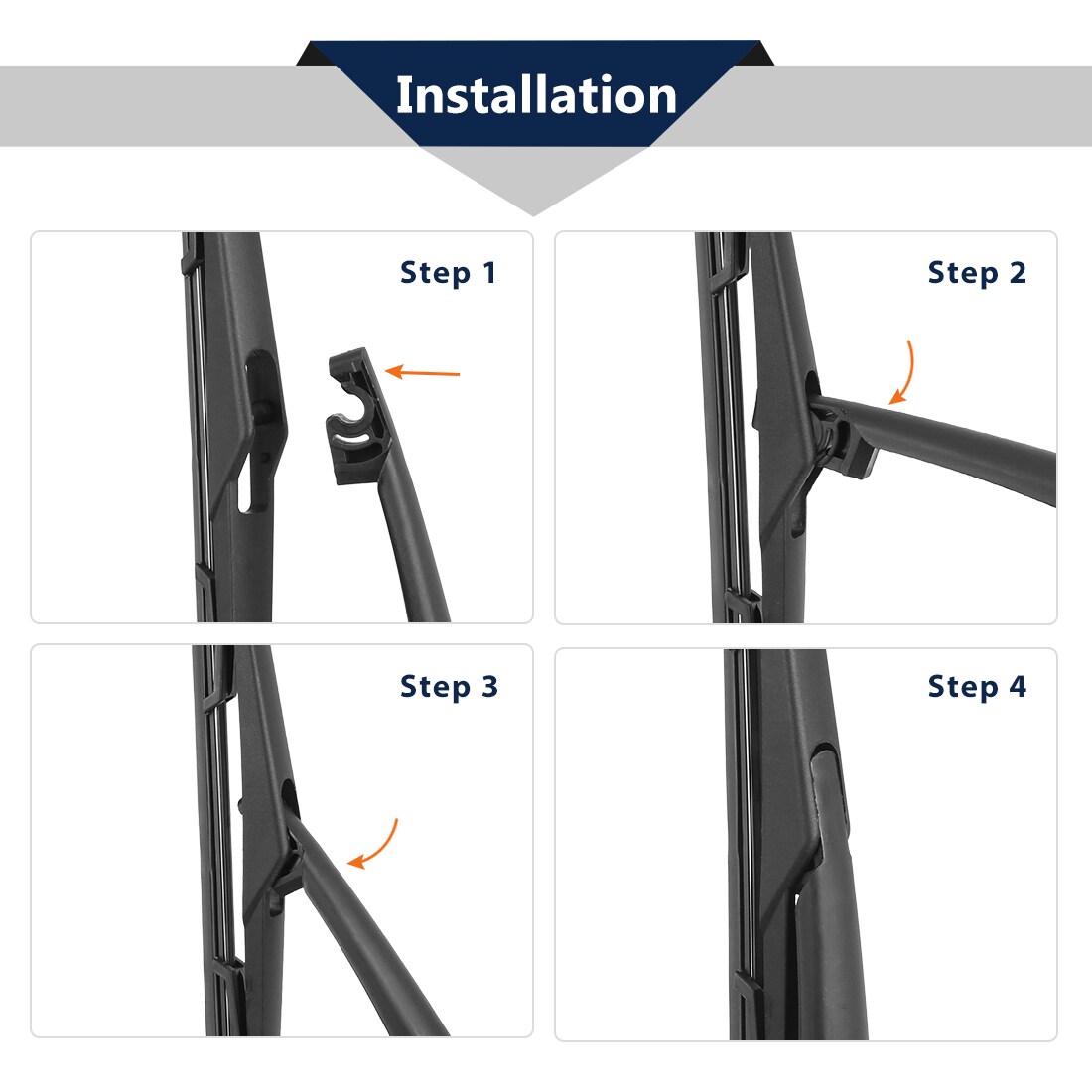 Unique Bargains S26061000UX8279 Wiper-Blades - View #7