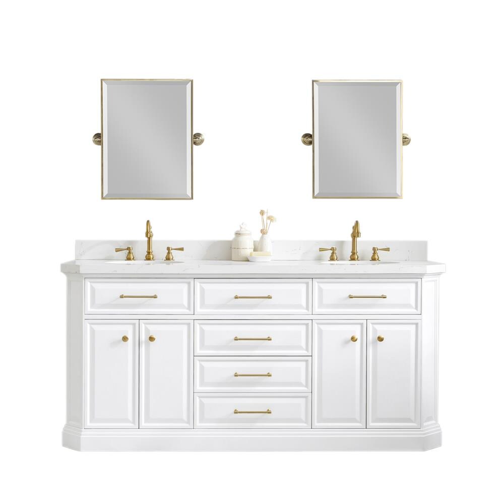 Water Creation PA72B-0600PW Bath-Vanity-Combo - View #2