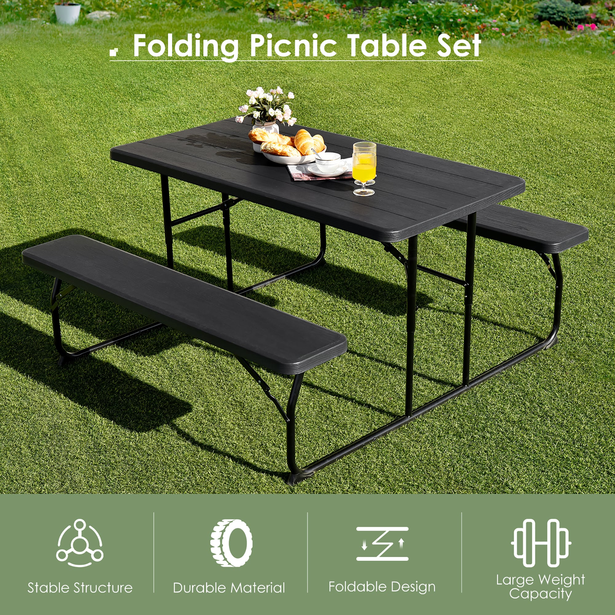 Costway OP70672BK benches - View #5