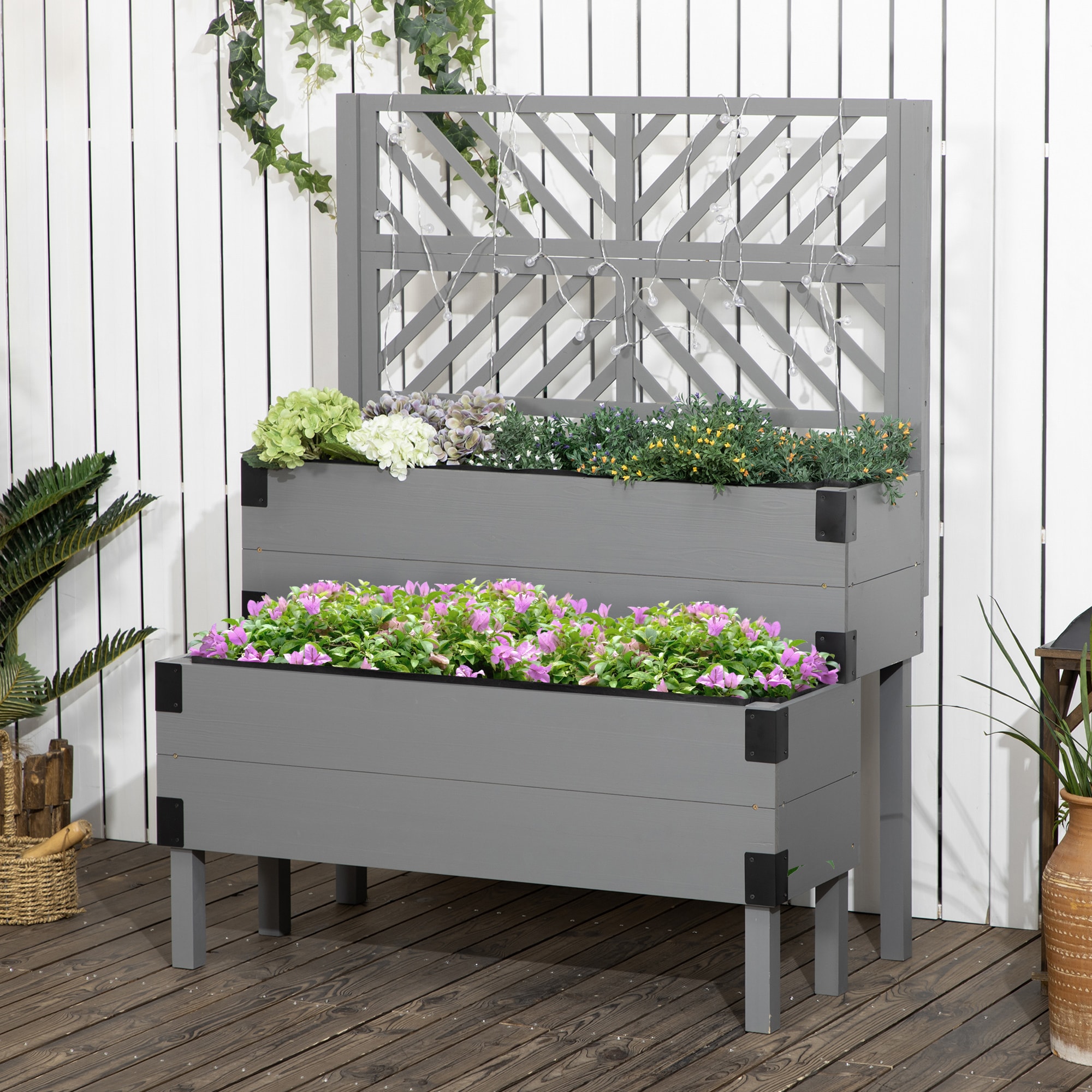 AHIOU HOME ZAAHG-P174415GB Raised-Planter-Boxes - View #3