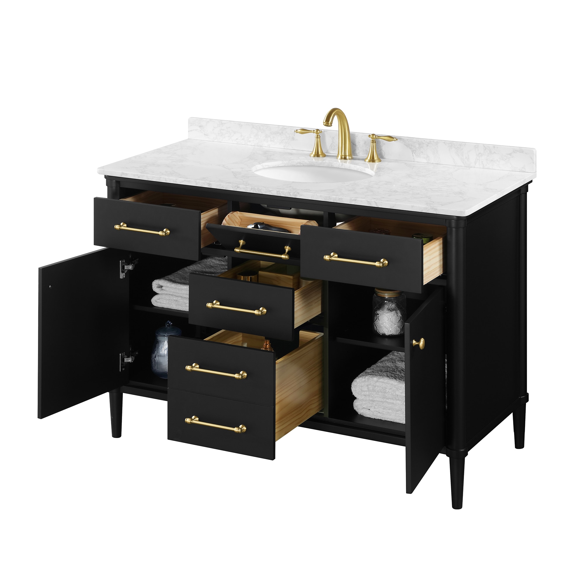 allen + roth RIAN 48B Bath-Vanity-Combo - View #2