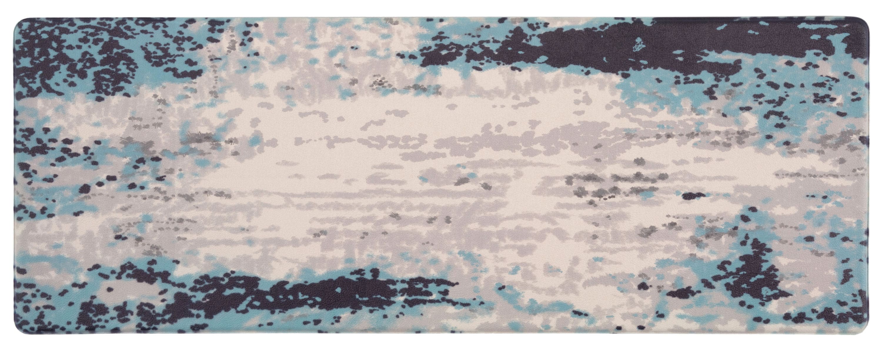 World Rug Gallery 788BLUE18X47 Mats-Cat - View #2