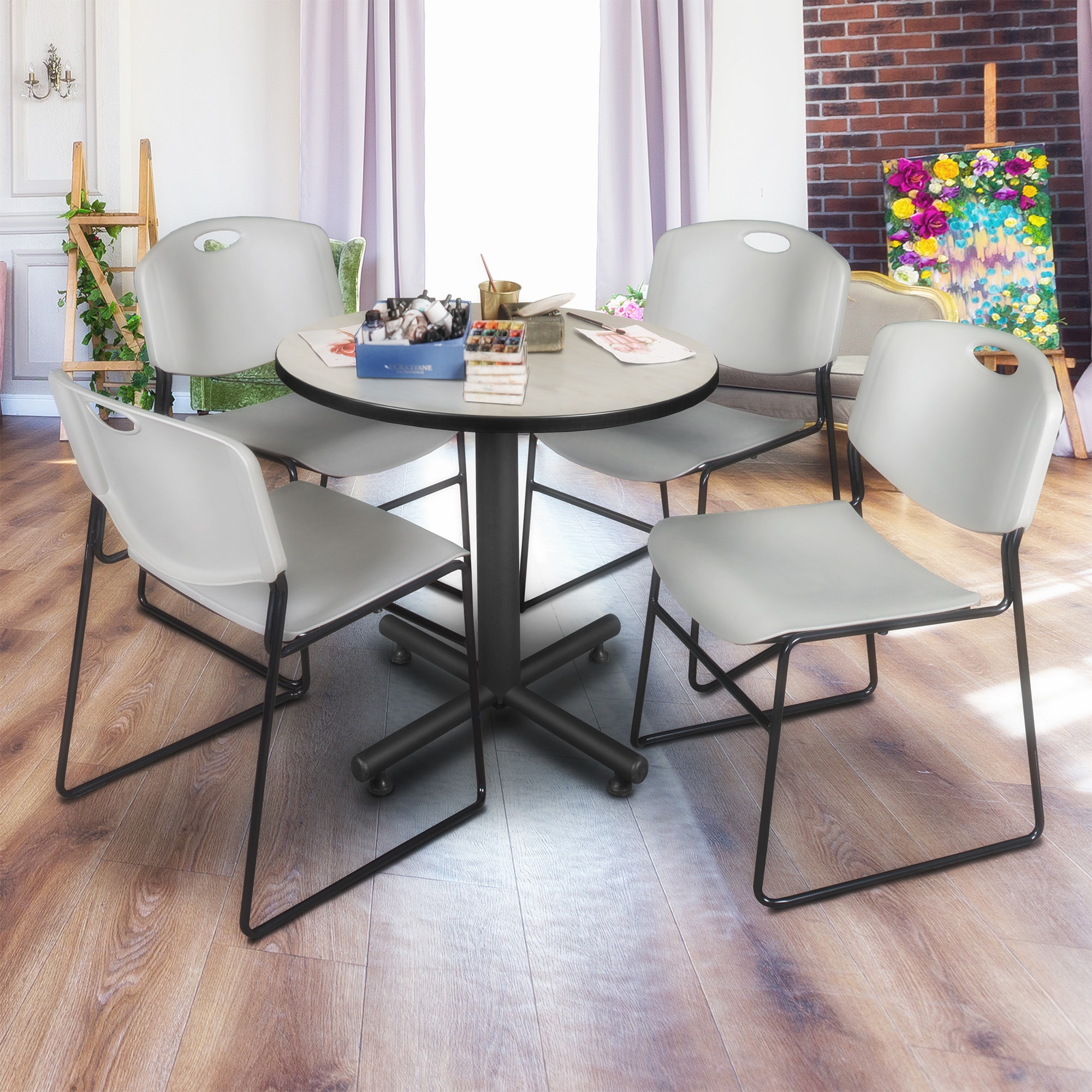Regency TKB30RNDPL44GY Office-Tables - View #9