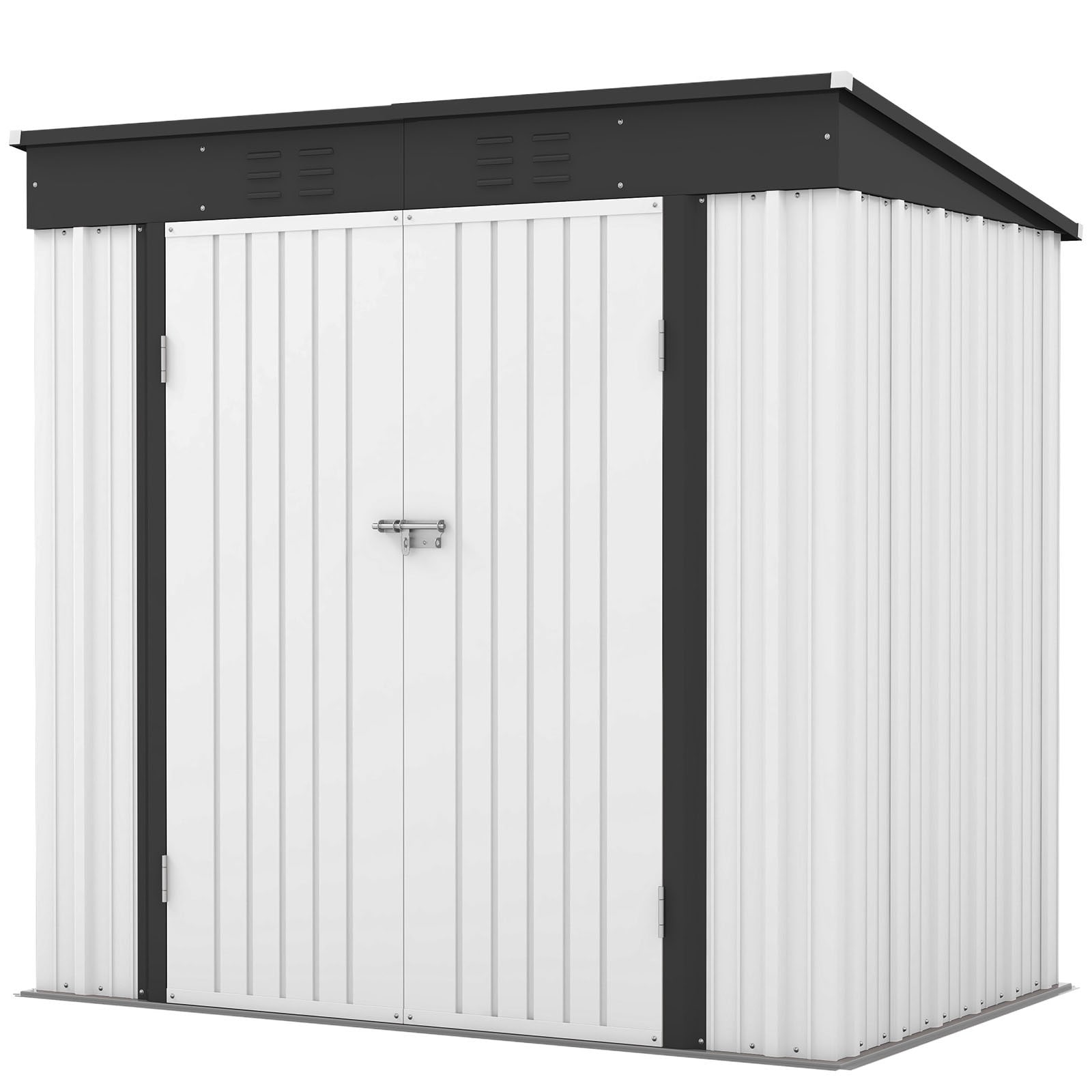 Patiowell WES-PS23-0230A-2 6-Feet x 4-Feet Galvanized steel Storage Shed