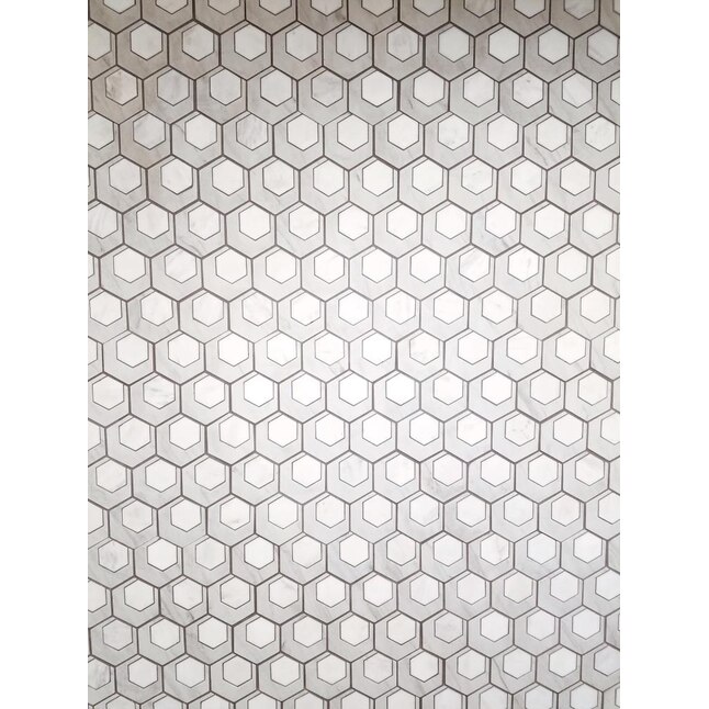 Emser Catalyst 10-Pack Hydrogen Concrete Border Tile (13-in x 14-in) Emser Catalyst 10-Pack Hydrogen Concrete Border Tile (13-in x 14-in)