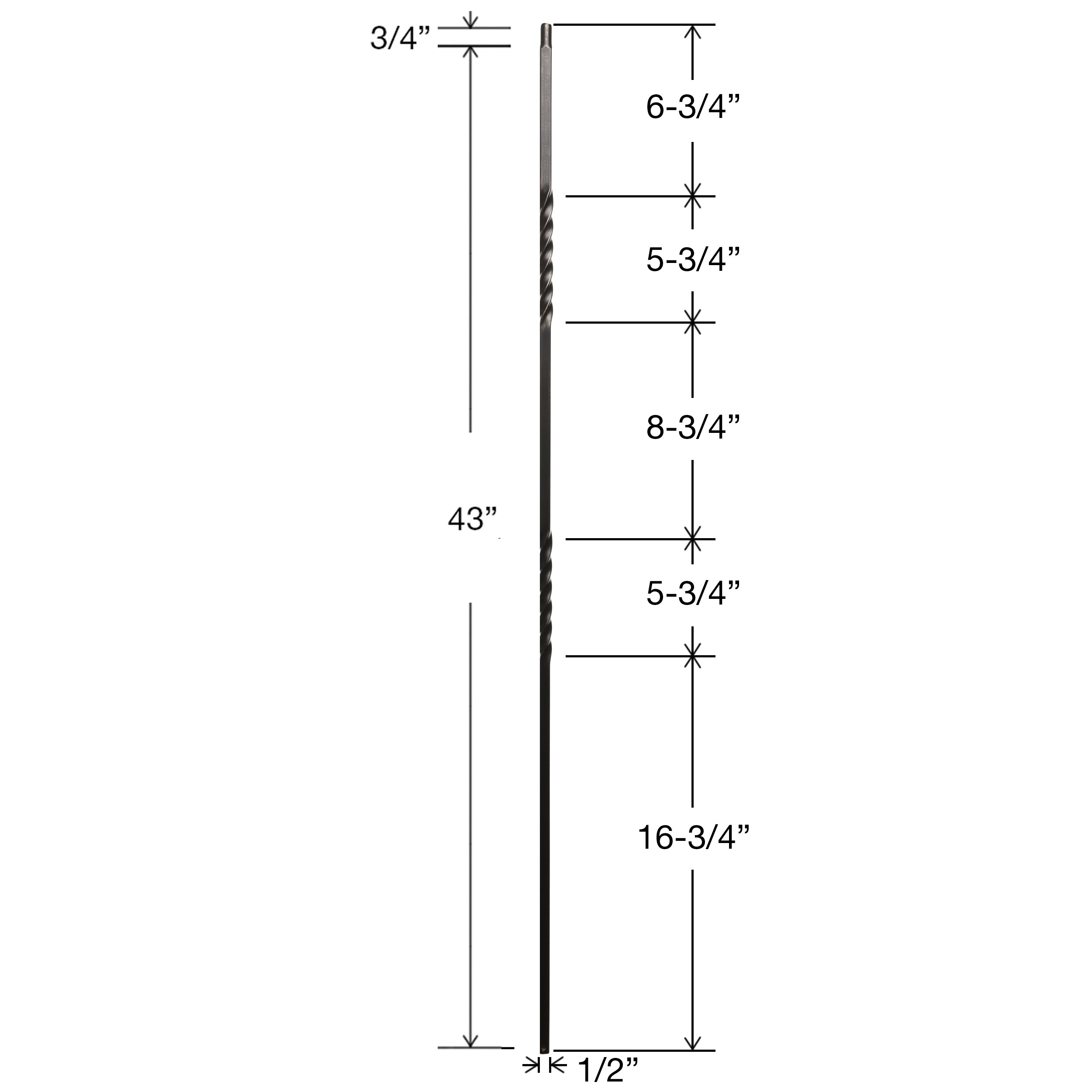 RELIABILT WGT03RB Interior-Stairpart-Balusters - View #5