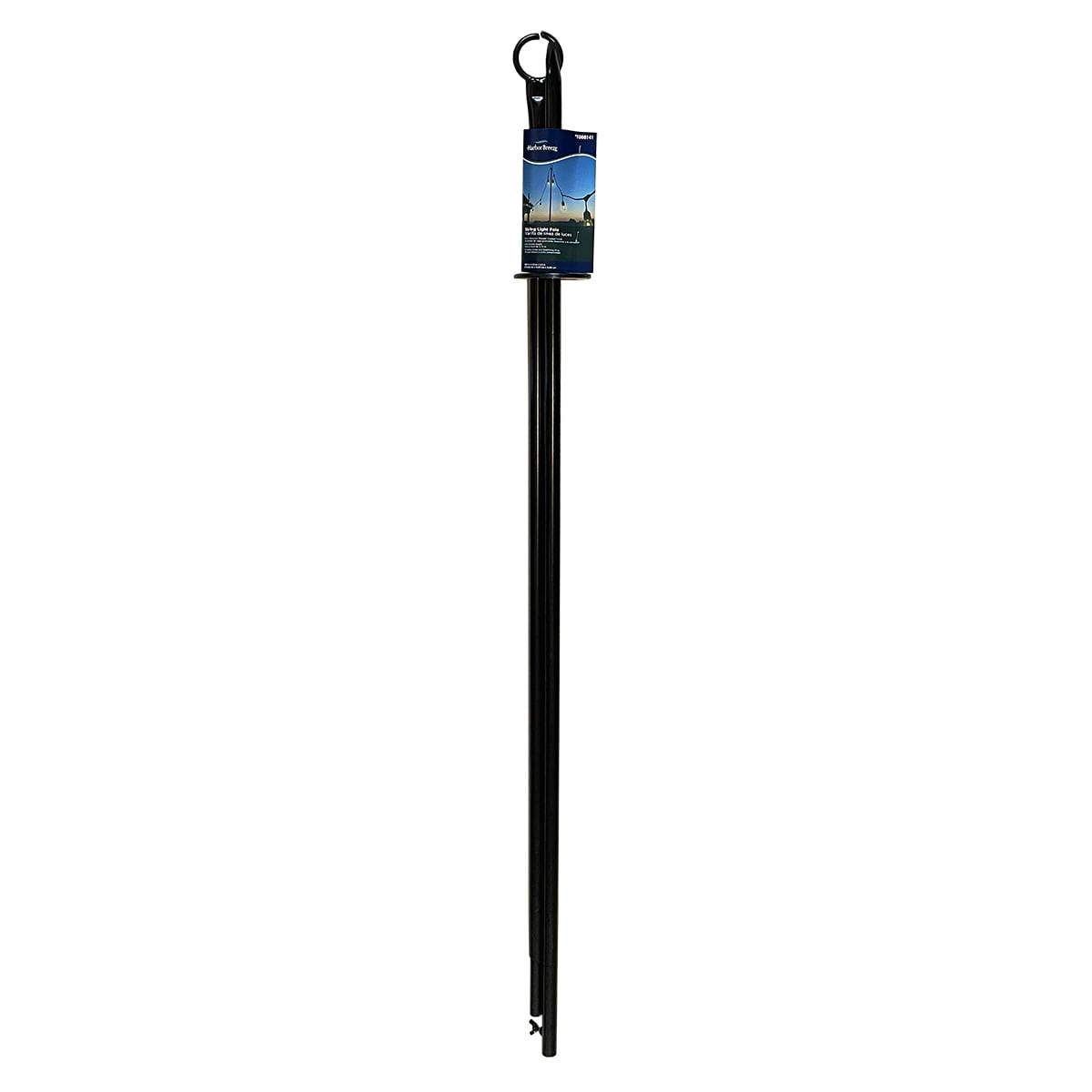 Harbor Breeze 9ft String Light Pole in Black | 830155