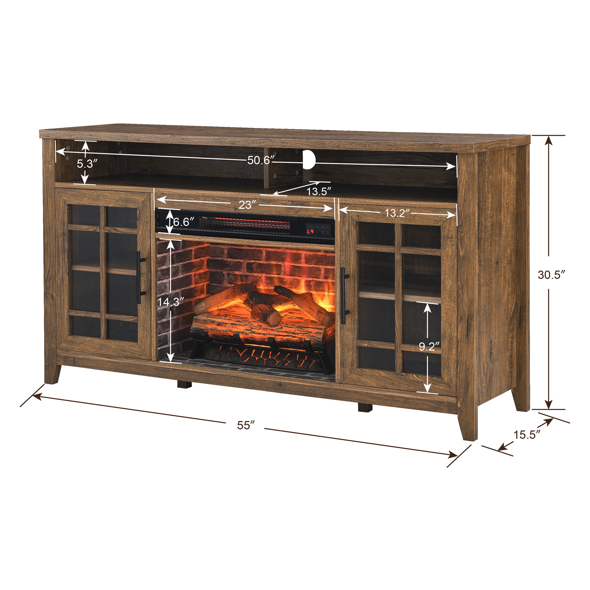 BABOOM BOM-N1202-OR Electric-Fireplaces - View #4