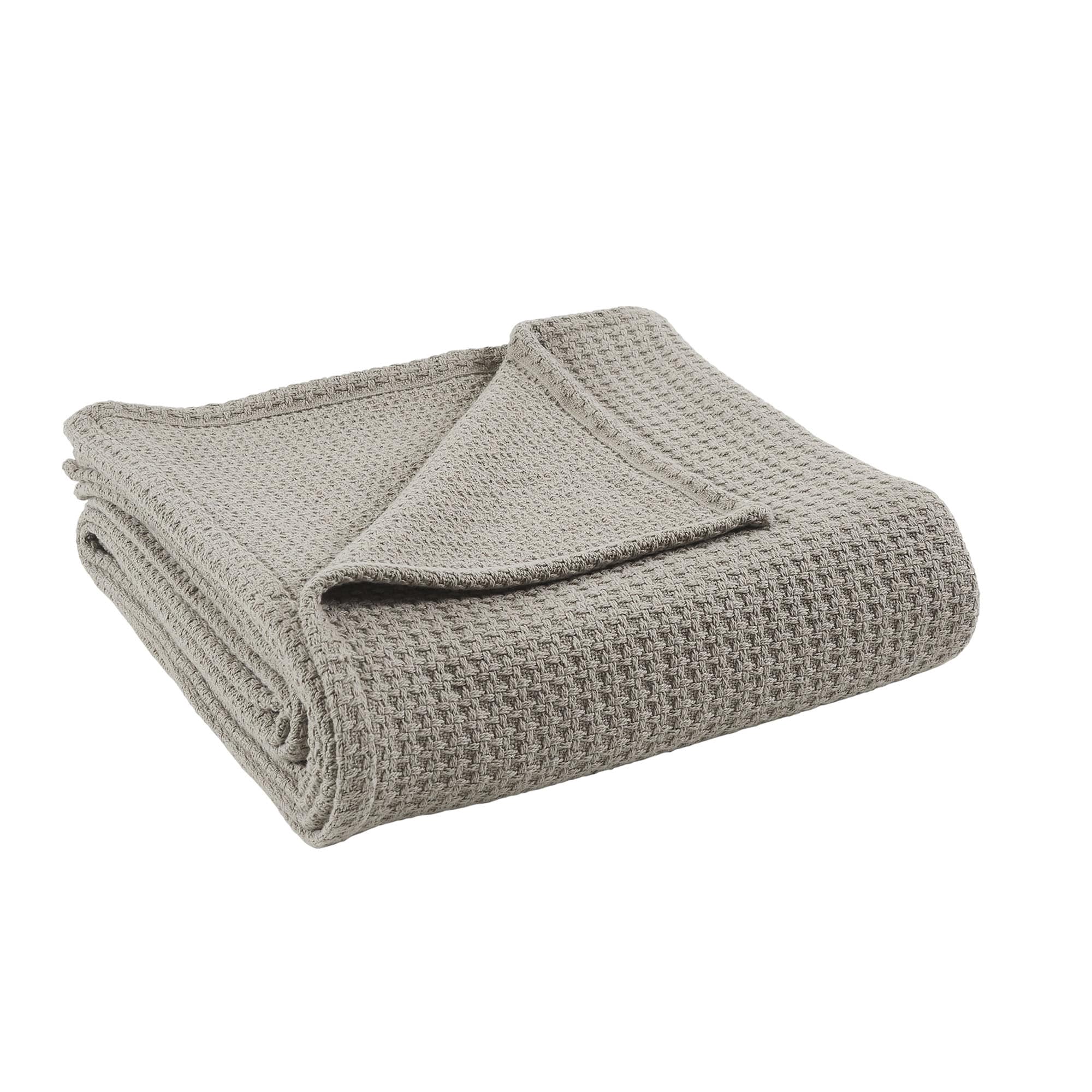 Amrapur Overseas 5THRBLKG-TPE-TN Thermal Blanket Taupe 66-in x 90-in Throw