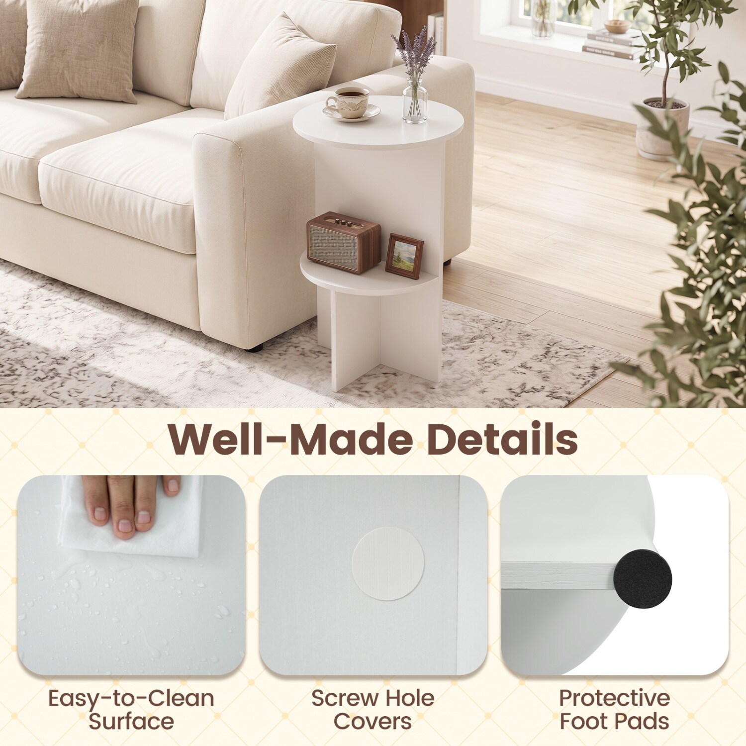 Volenca VOL-FHBE2B End-Tables - View #5