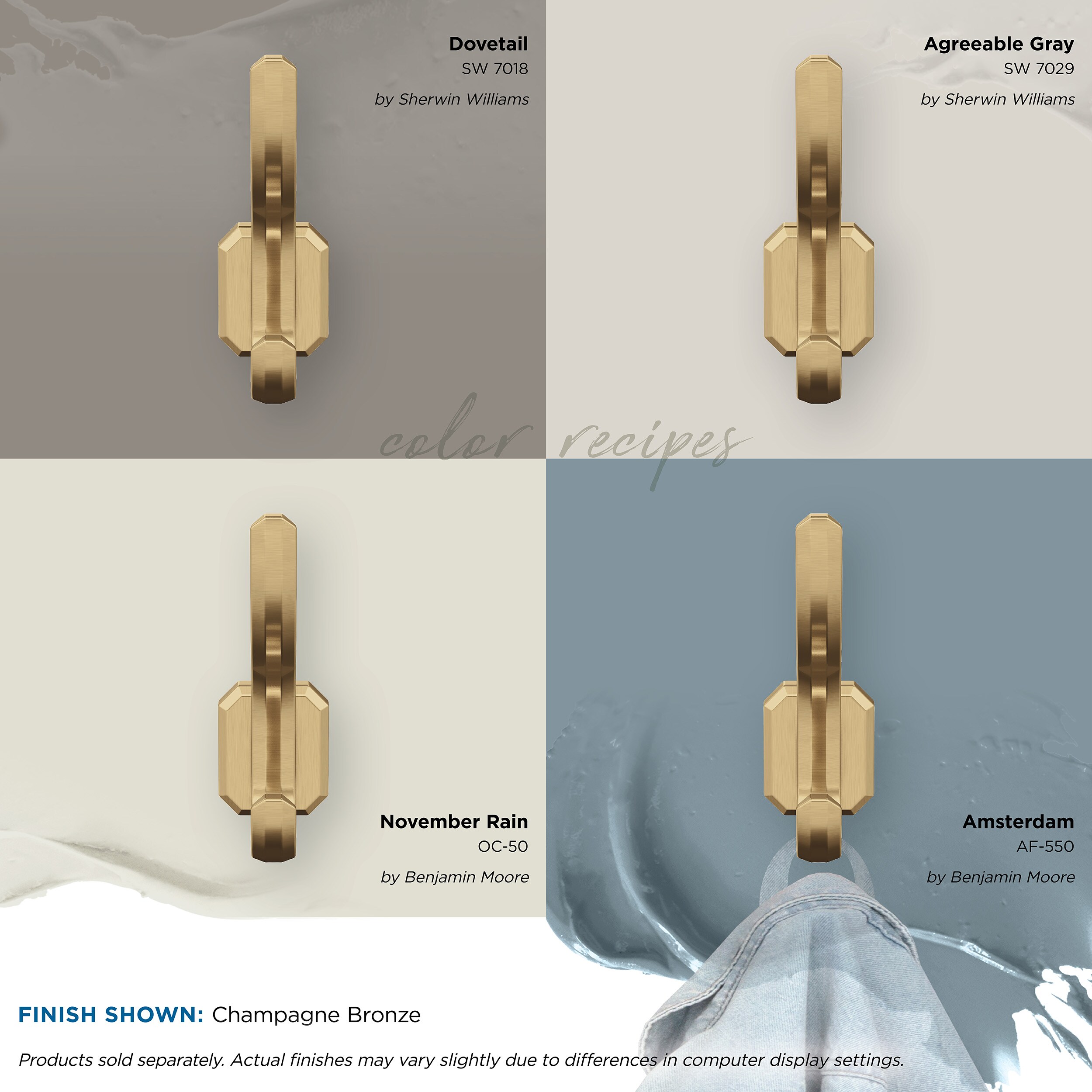 Amerock HBX36693CZ Decorative-Wall-Hooks - View #7