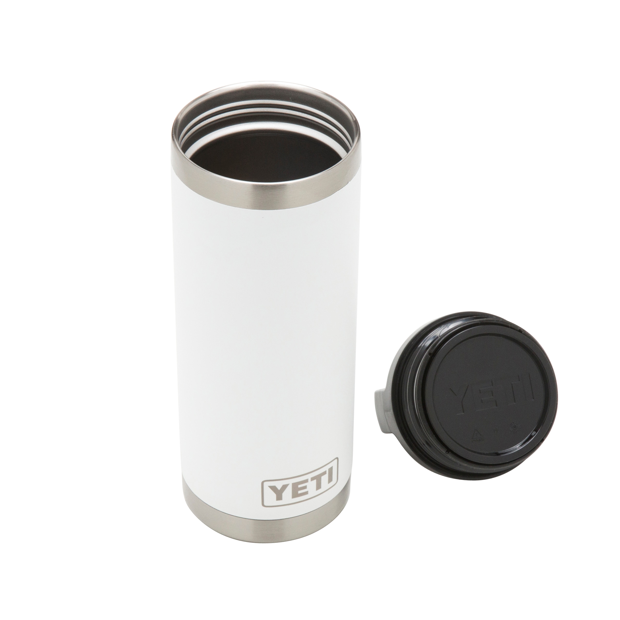 YETI Rambler 18-fl oz Stainless Steel Water Bottle in the Water Bottles &  Mugs department at