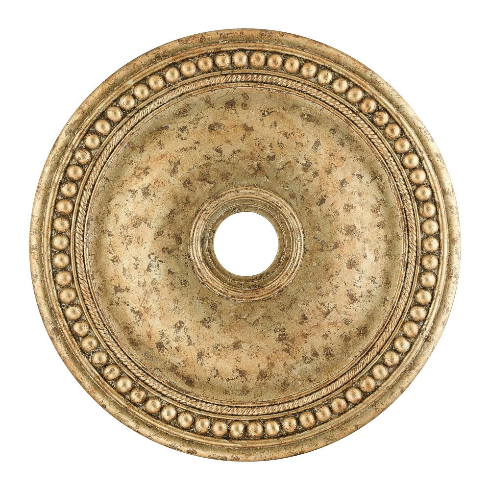 Livex Lighting 82076-36 Wingate 30-in W x 30-in L Traditional European Bronze Polyurethane Ceiling Medallion