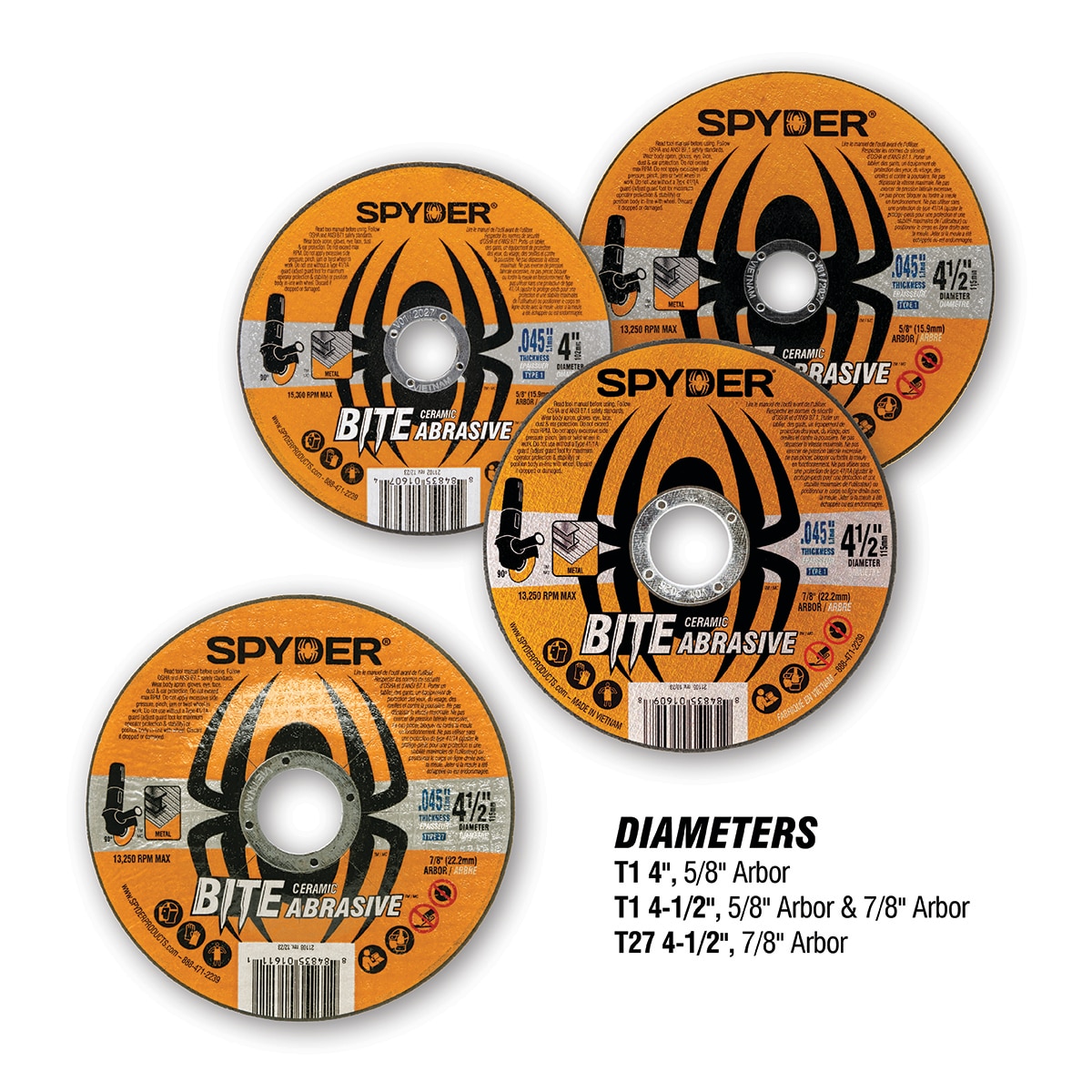 Spyder 21102 Abrasive-Wheels - View #4