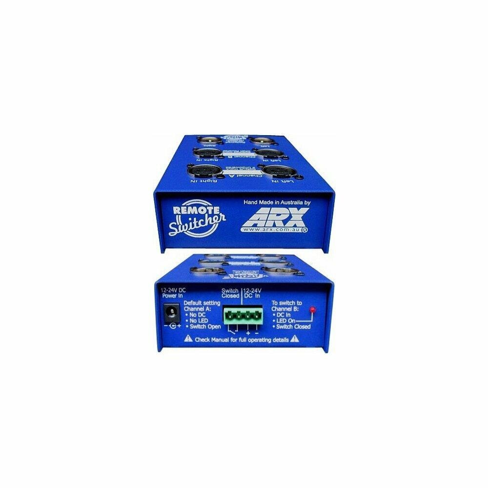  TCNCD287570 ARX America ARX-RS-1 Remote Switcher- Stereo XLR Balanced Remote Controlled Switcher