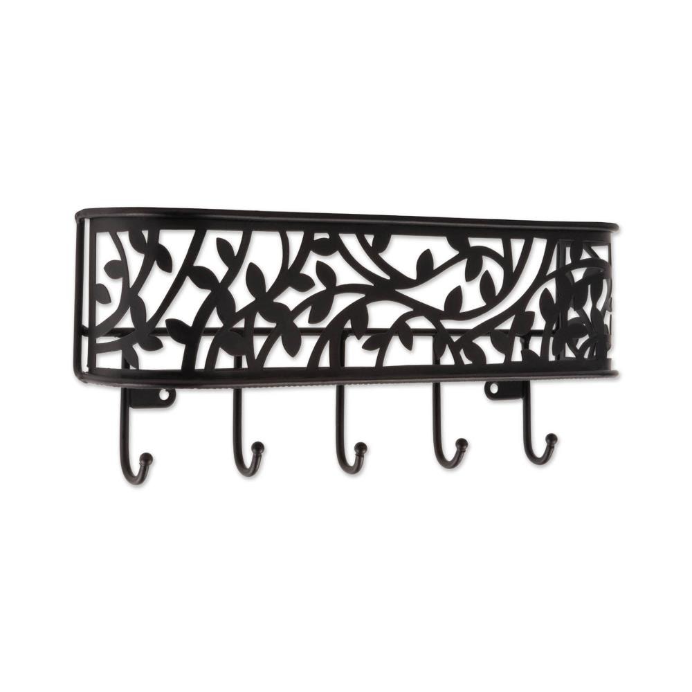 KEYS Entryway Wall Hanger - Cast Iron Metal - Key Organizer - 4 Hooks