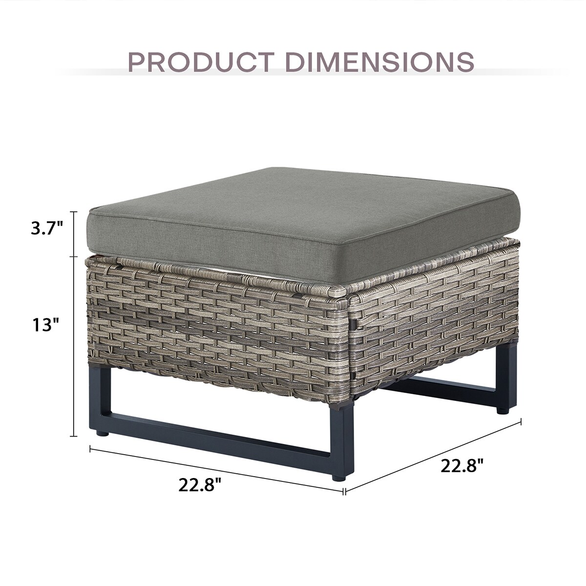 Rilyson FS097-3 Stools-Ottomans - View #2