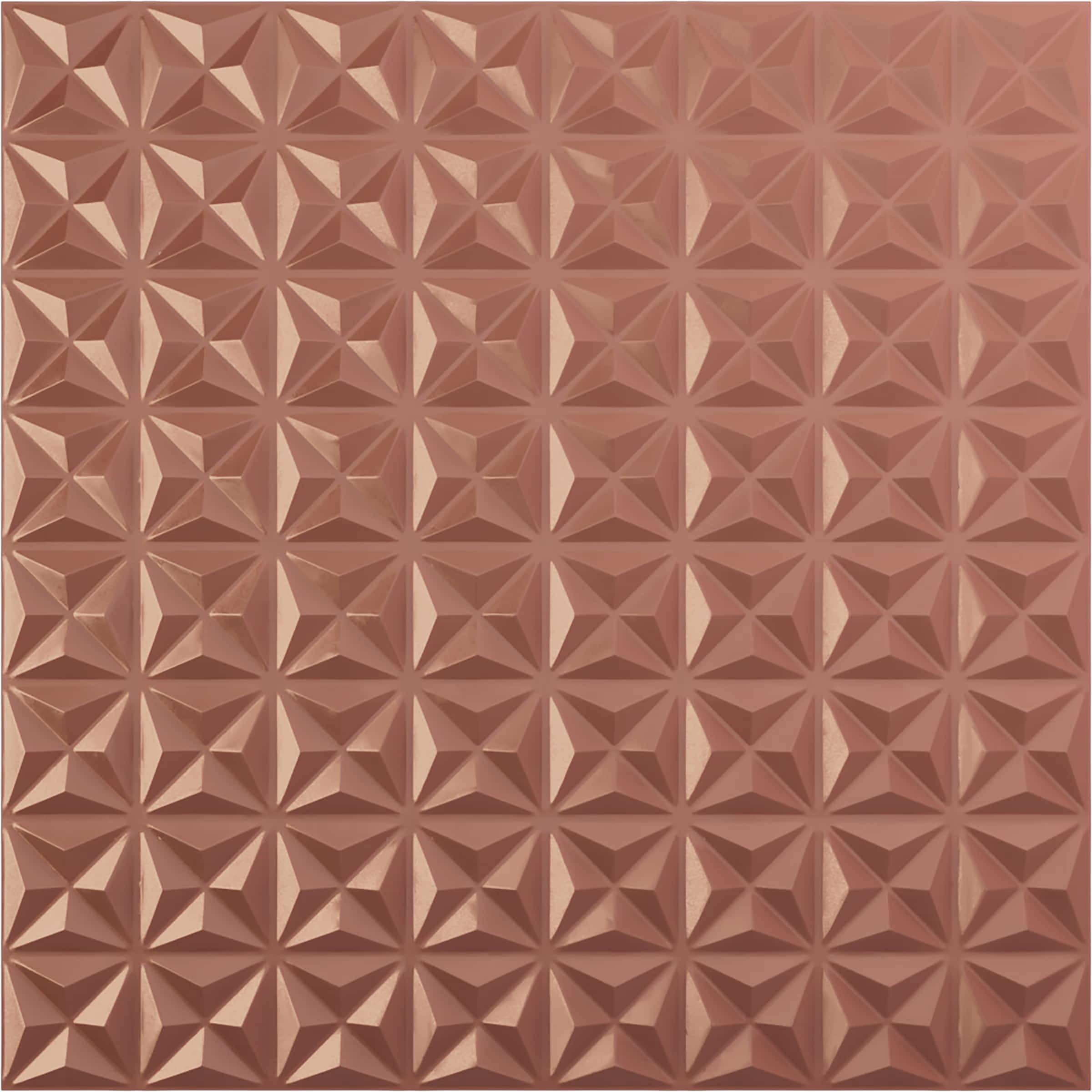 Ekena Millwork WP20X20CIFCP-CASE-12 19-5/8-in x 19-5/8-in Embossed Paintable/Stainable Pink PVC Wall Panel ( 12 -Pack, Covers 32.04-sq ft )