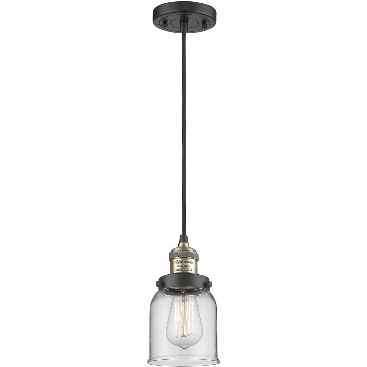 Innovations Lighting 1353759 201C-BAB-G52-LED Franklin Restoration Bell Mini Pendant
