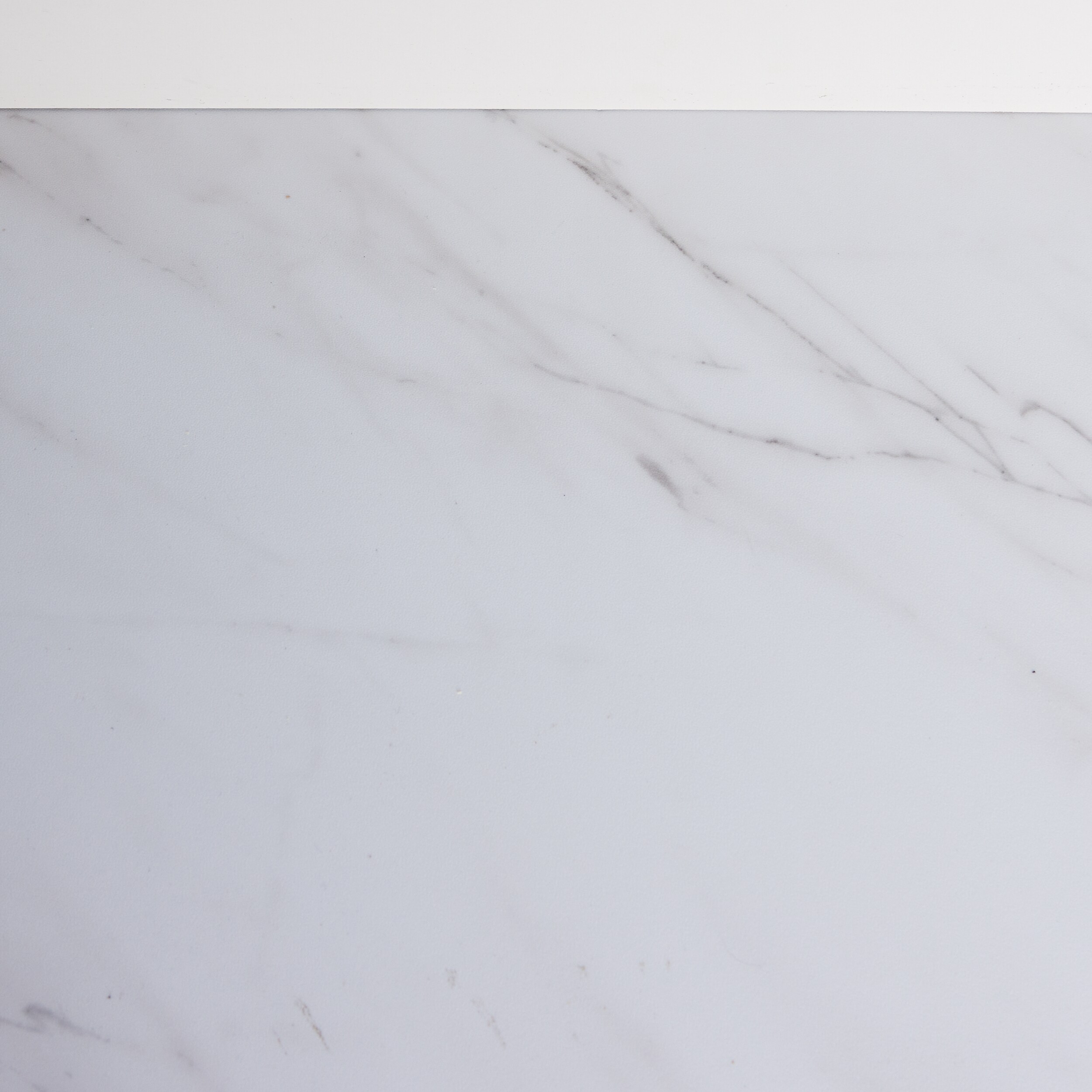 Style Selections Grecian Marble White Marble Look 4-mil x 12-in W x 24-in L Groutable Water Resistant Peel and Stick Luxury Vinyl Tile Flooring (2-sq ft/ Piece)
