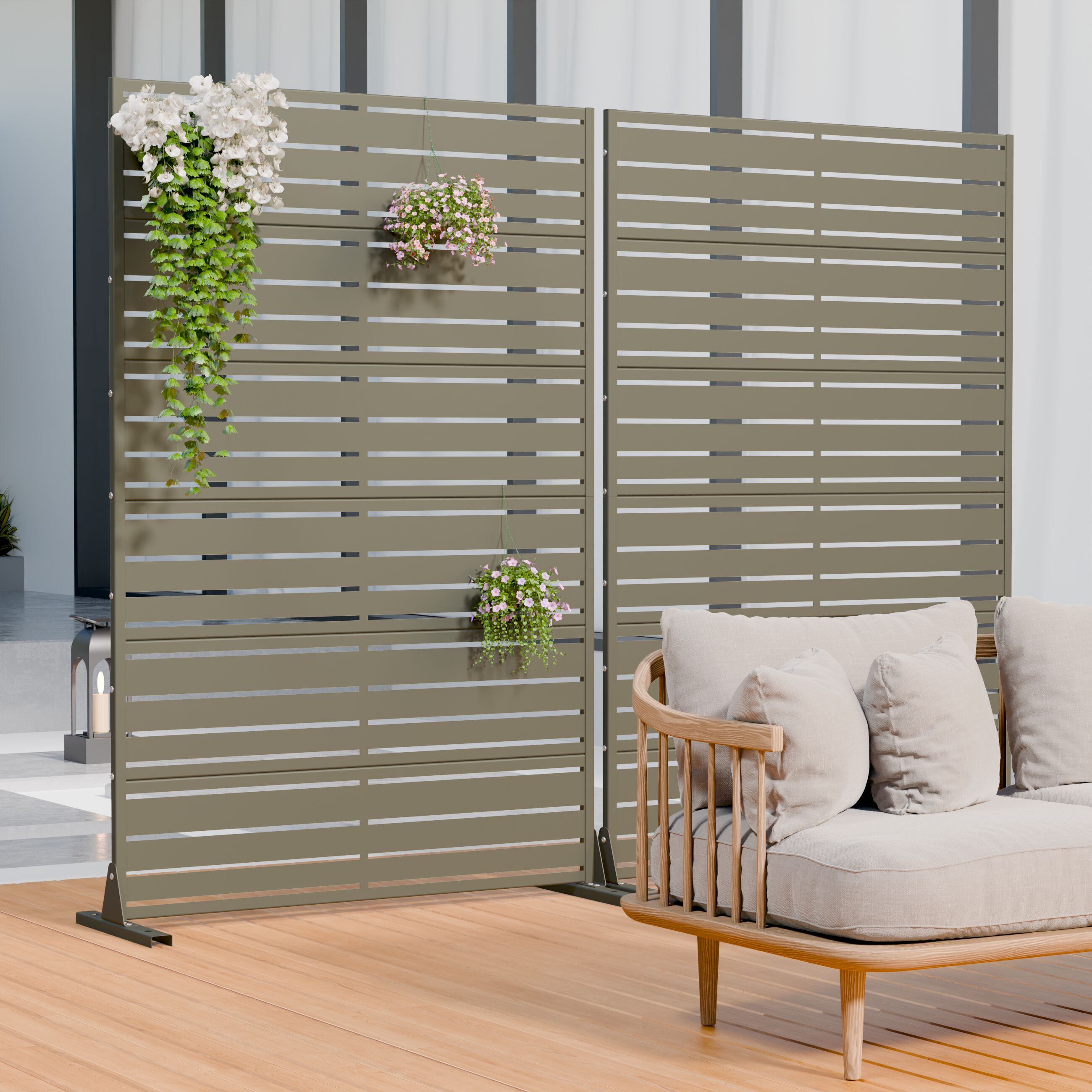 Wooakway L20609-604A64 Outdoor-Privacy-Screen - View #5