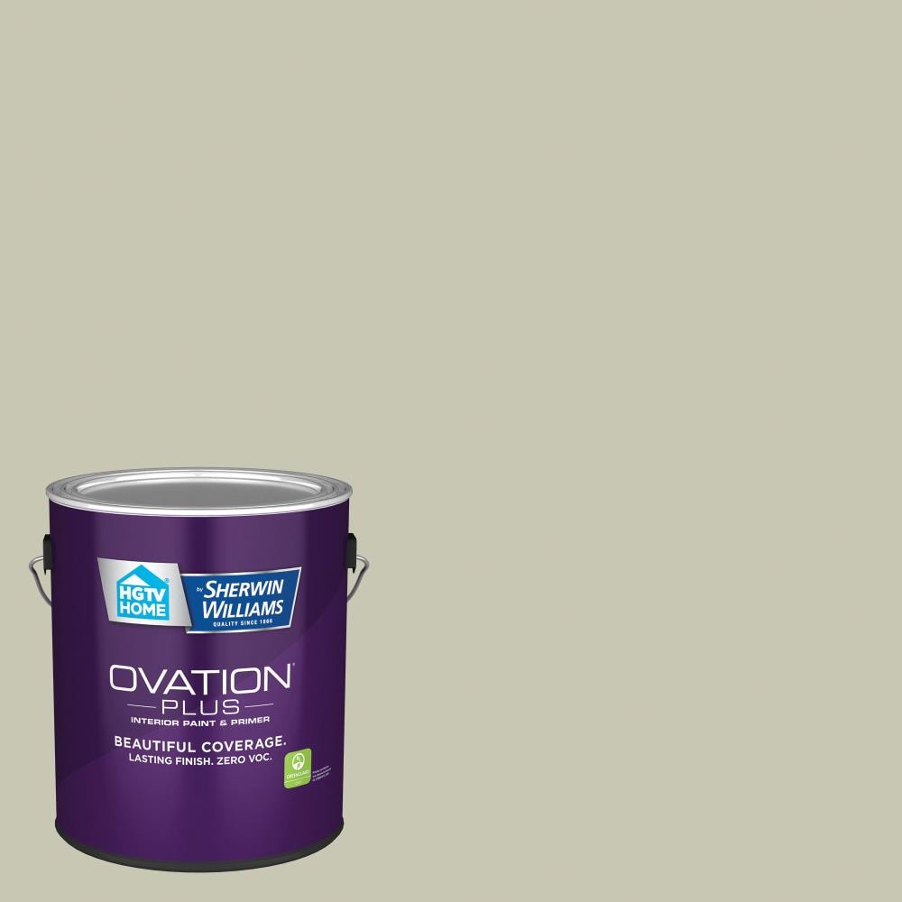HGTV HOME by Sherwin-Williams 6001-3B-2557219 Ovation Plus Satin Mint Frost 6001-3B Latex Interior Paint Paint + Primer ( 1-gallon )