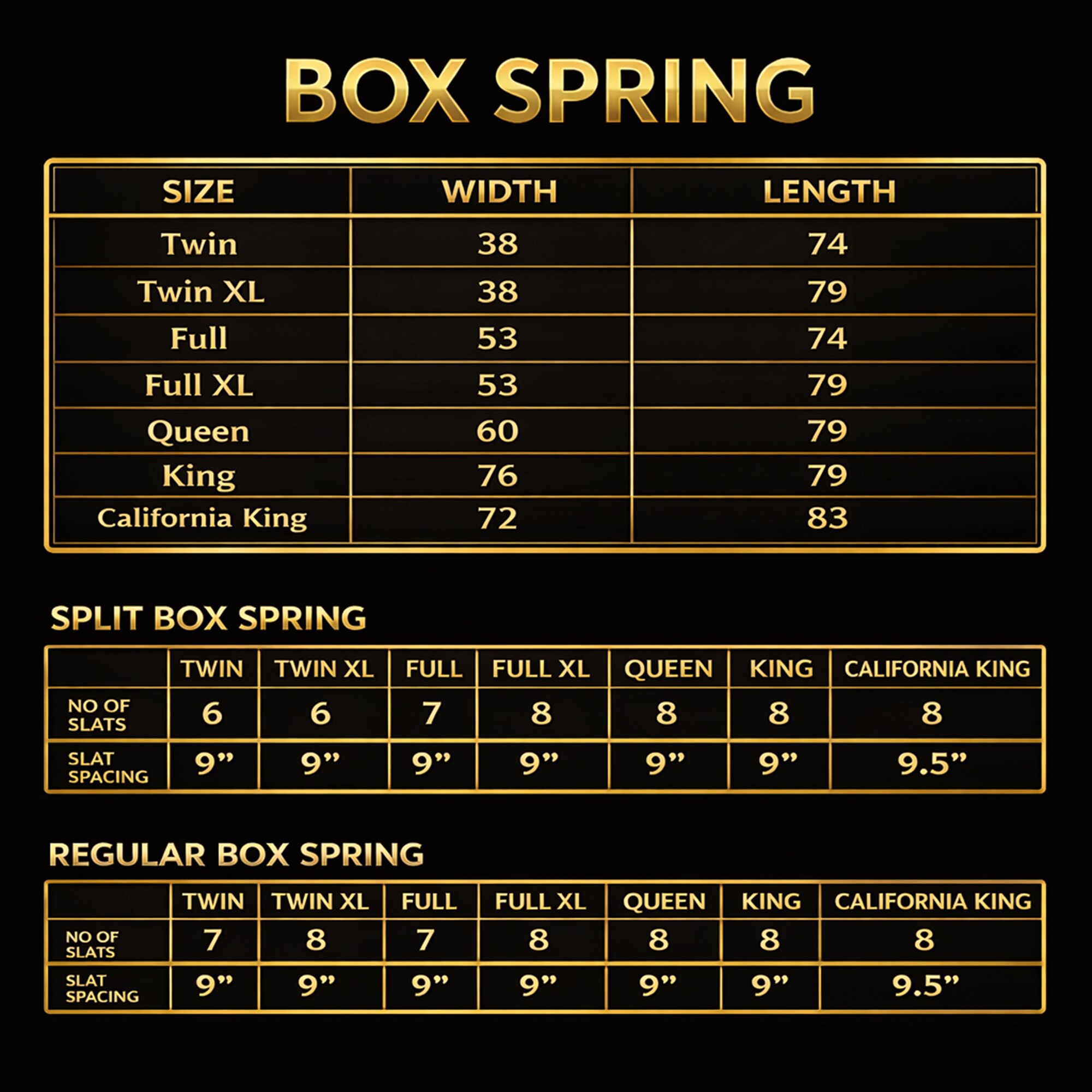 Glance 77-4/6-3S Box-Springs - View #7