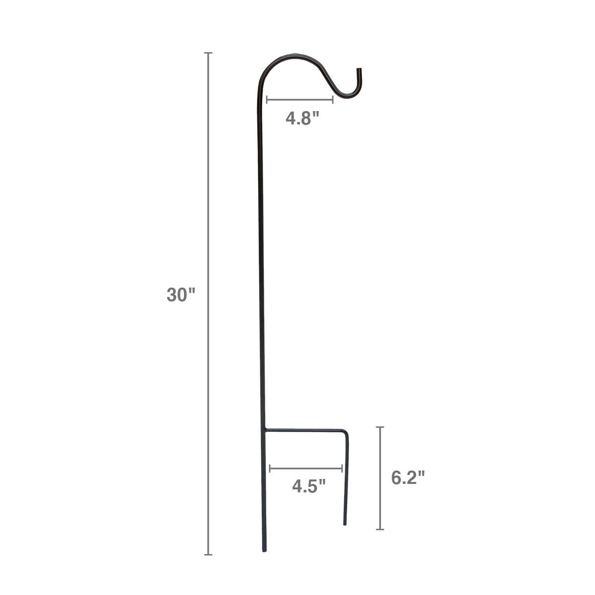 Style Selections 82108L Stake-Sheep-Hook - View #3