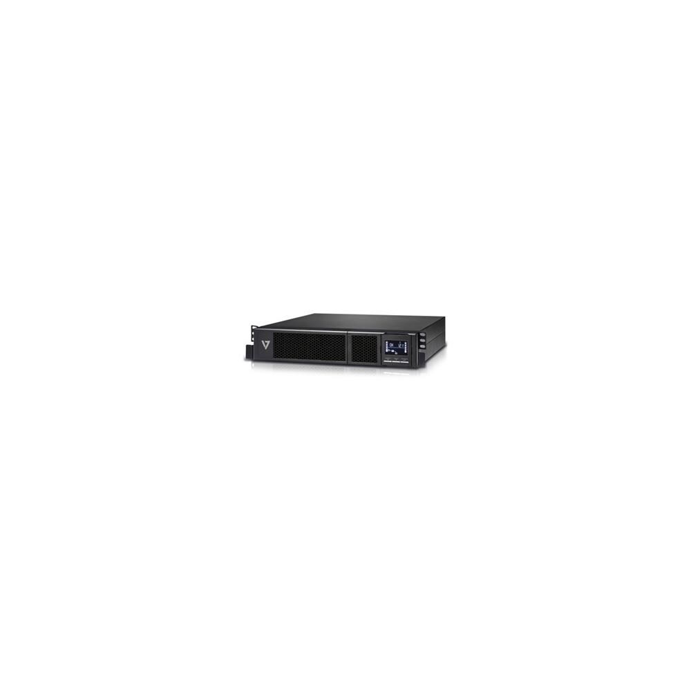 V7 ISTR30025  Ups UPS1RM2U1500-1N 1500vA Rack Mount UPS with Pure Sine Wave Output and 8 Outlets
