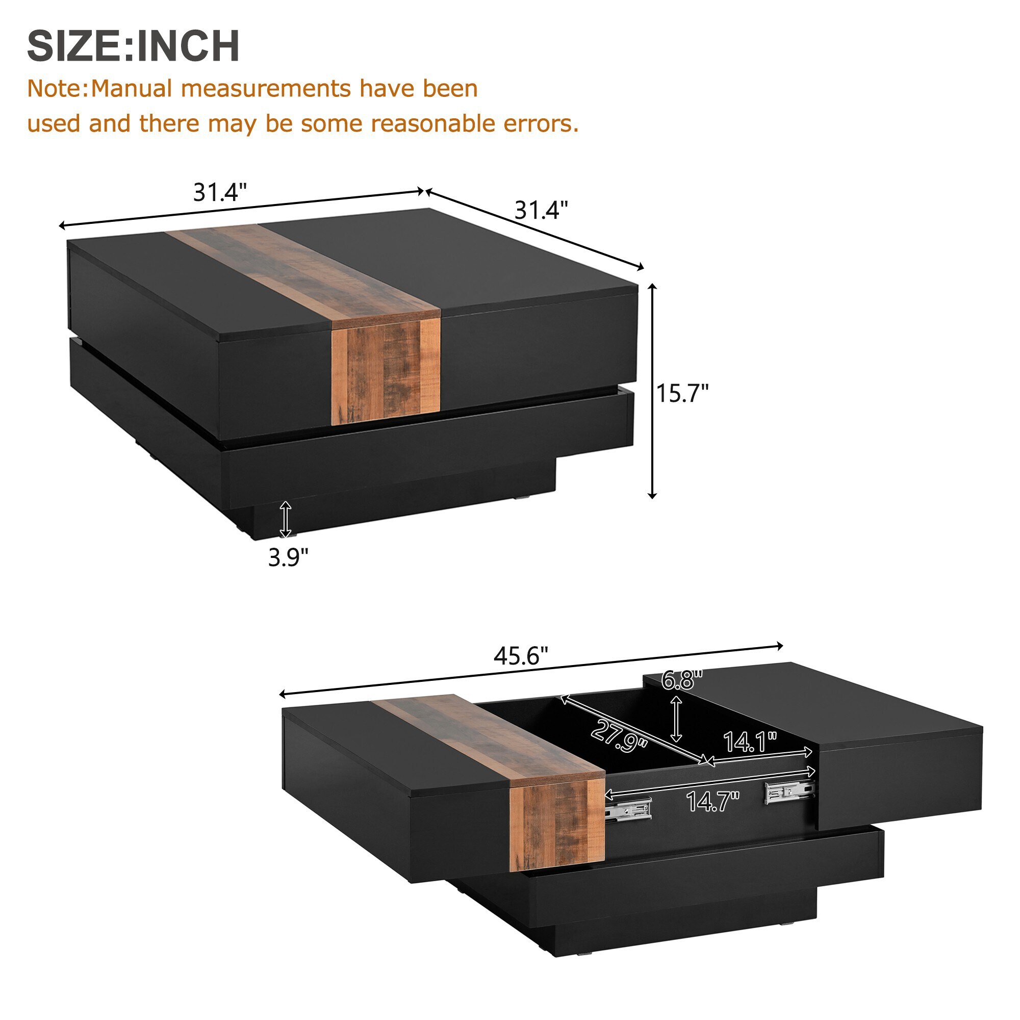 Miki Shinly MI-696B-99OT Coffee-Tables - View #3