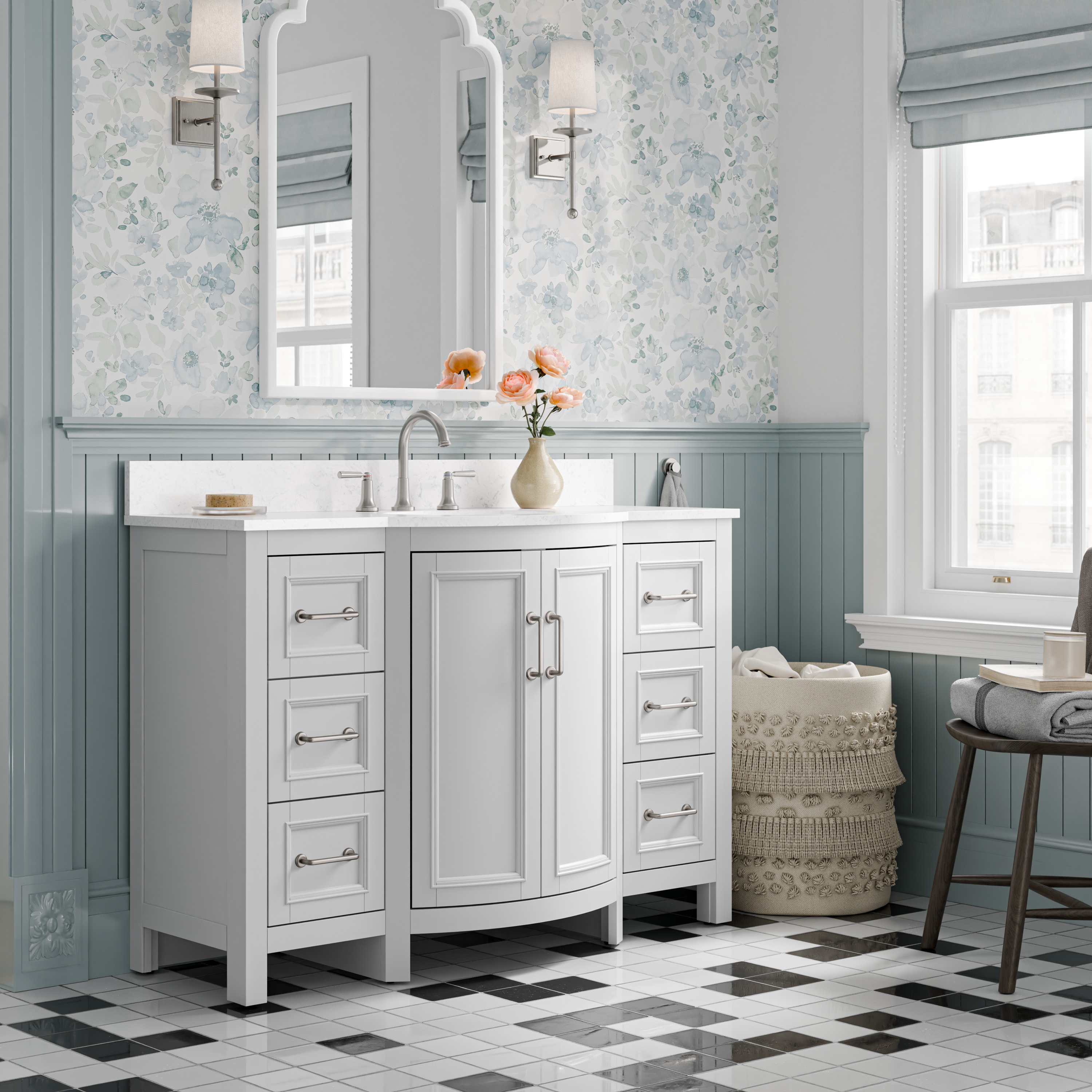 allen + roth 1007VTC-48-242-925UO Bath-Vanity-Combo - View #12