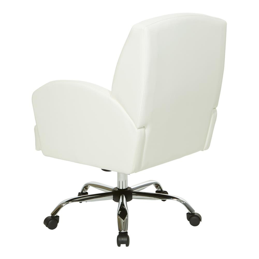 argos white swivel chair